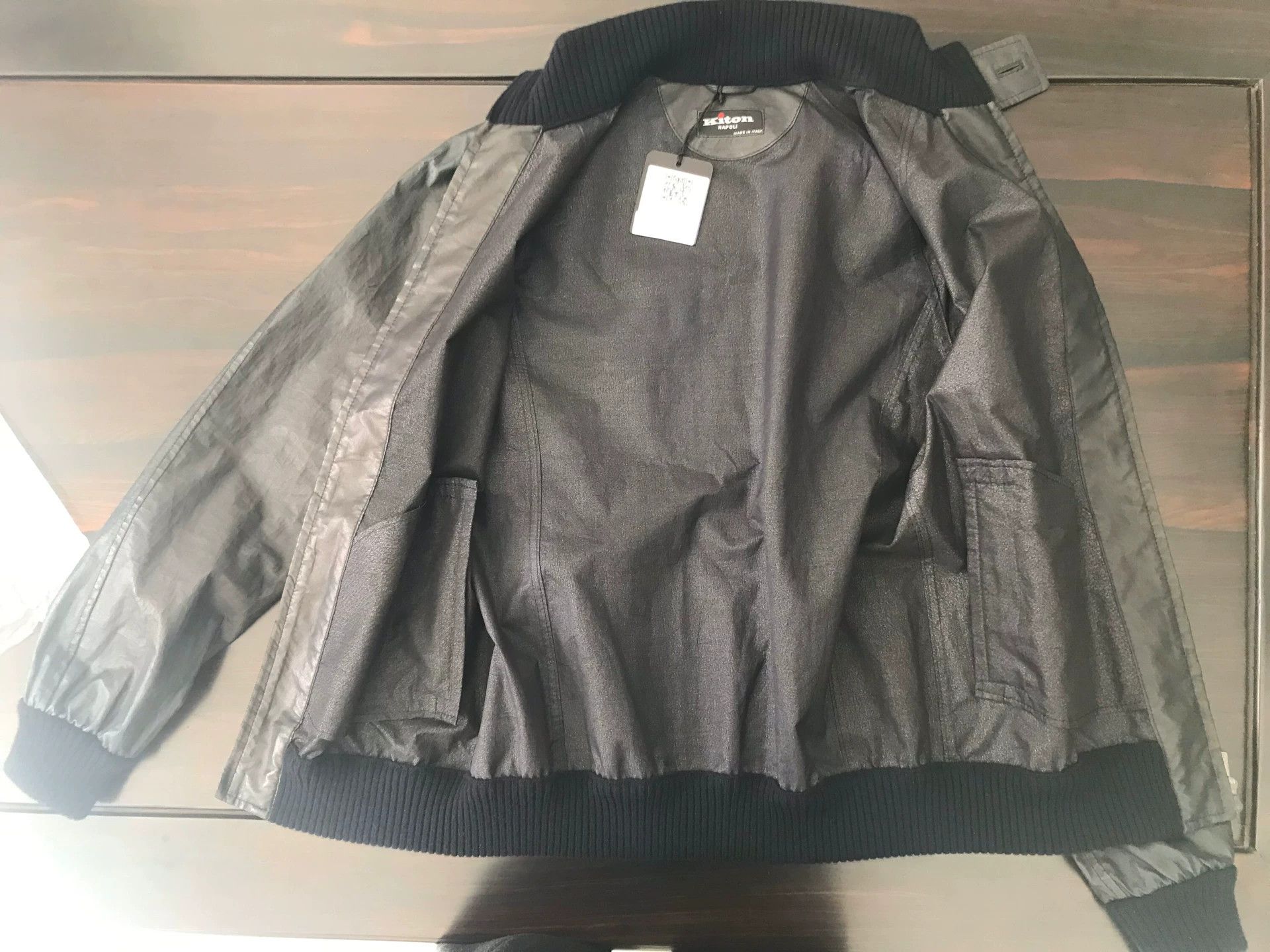 Kiton rare kiton lightweight leather jacket size 44 Size US S / EU 44-46 / 1 - 3 Thumbnail
