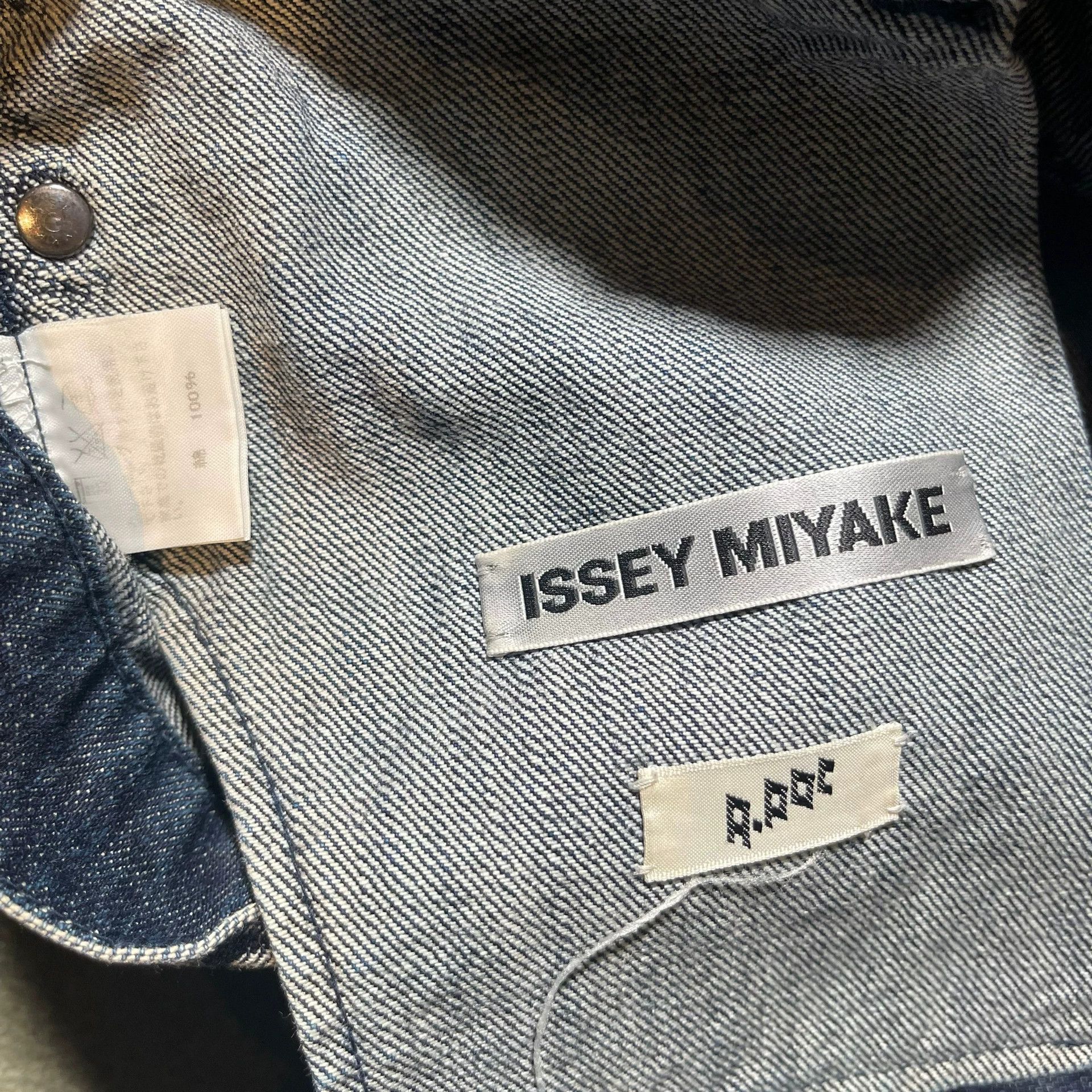 Issey Miyake issey miyake A-POC Cotton Denim Pants Size US 30 / EU 46 - 6 Thumbnail
