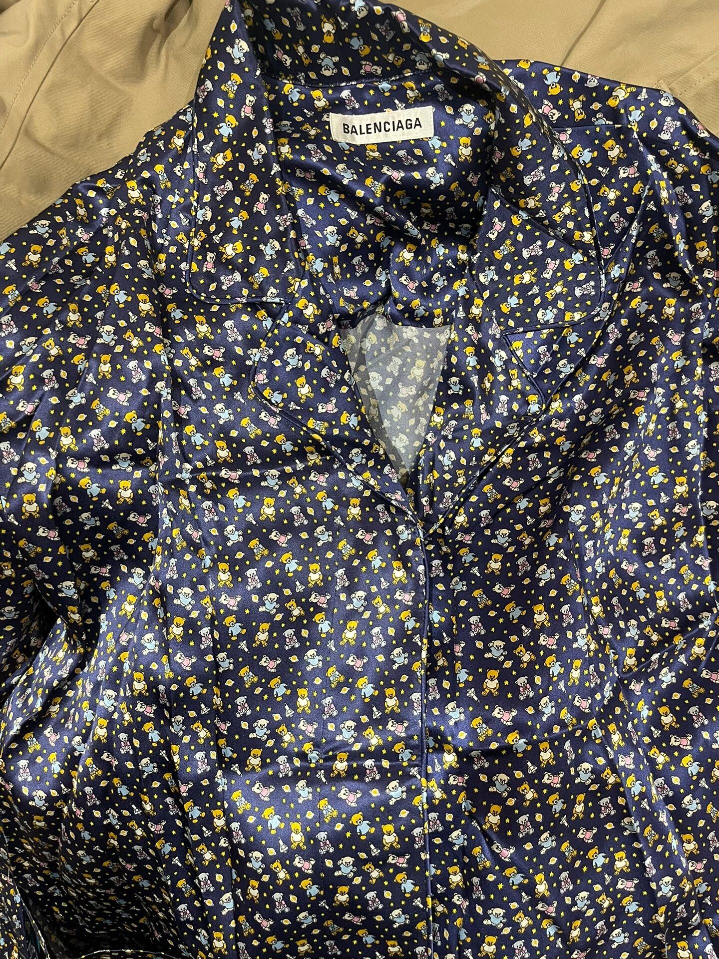 Balenciaga balenciaga floral long sleeve shirt Size US M / EU 48-50 / 2 - 2 Thumbnail