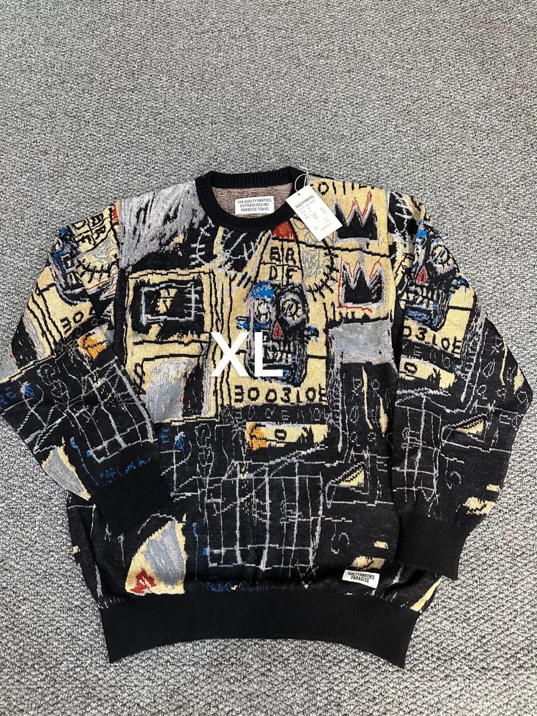 Wacko Maria colorful graphic sweater with unique design Size US M / EU 48-50 / 2 - 2 Thumbnail