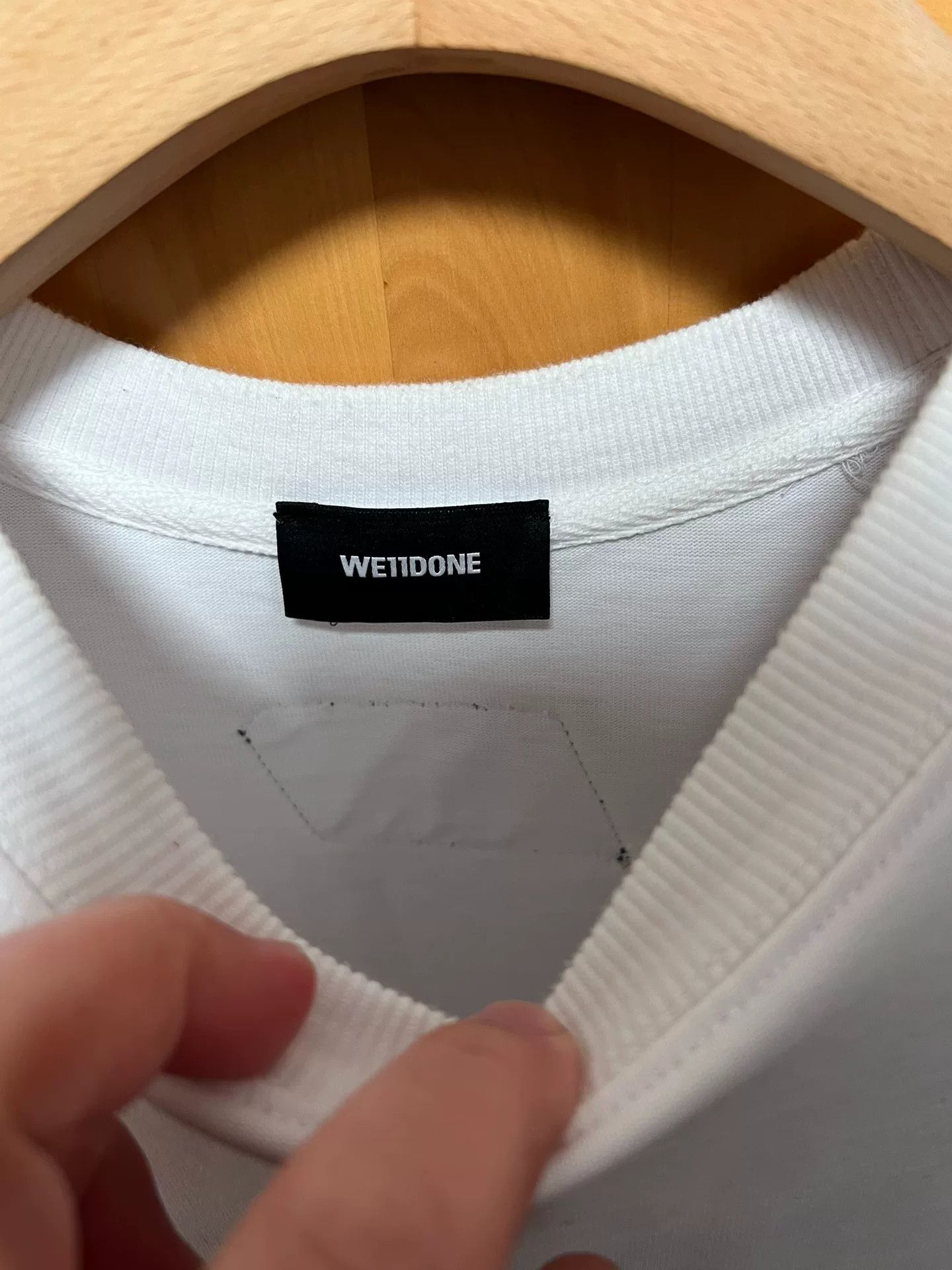 WE11DONE WE11DONE Classic Logo Short Sleeve T-Shirt Size US M / EU 48-50 / 2 - 4 Thumbnail