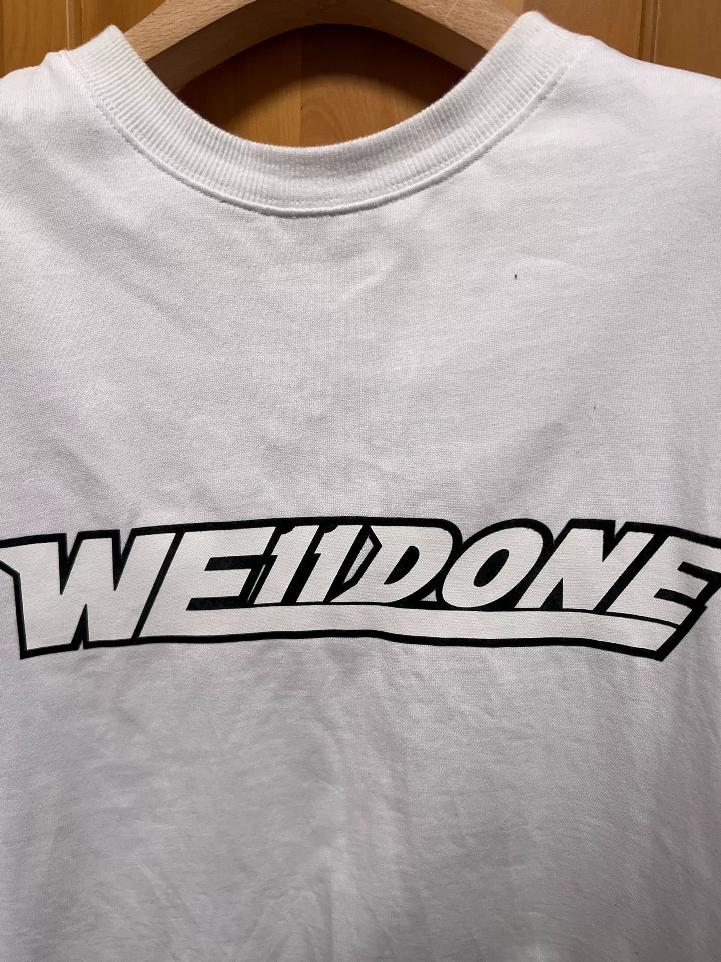 WE11DONE WE11DONE Classic Logo Short Sleeve T-Shirt Size US M / EU 48-50 / 2 - 3 Thumbnail