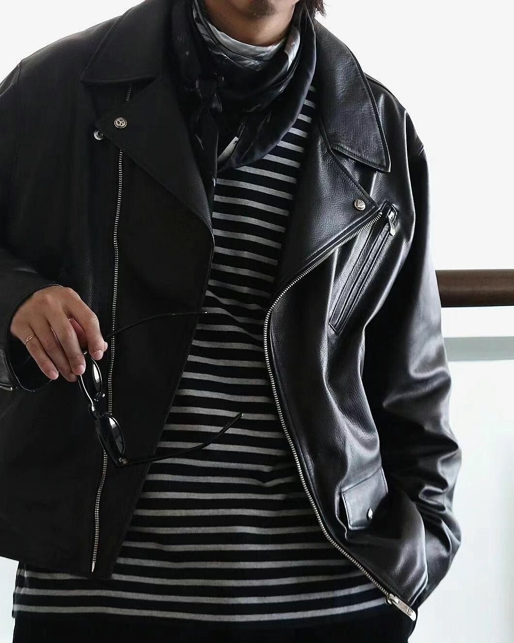 Porter Classic Porter Classic Leather Motorcycle Jacket Size US M / EU 48-50 / 2 - 5 Thumbnail