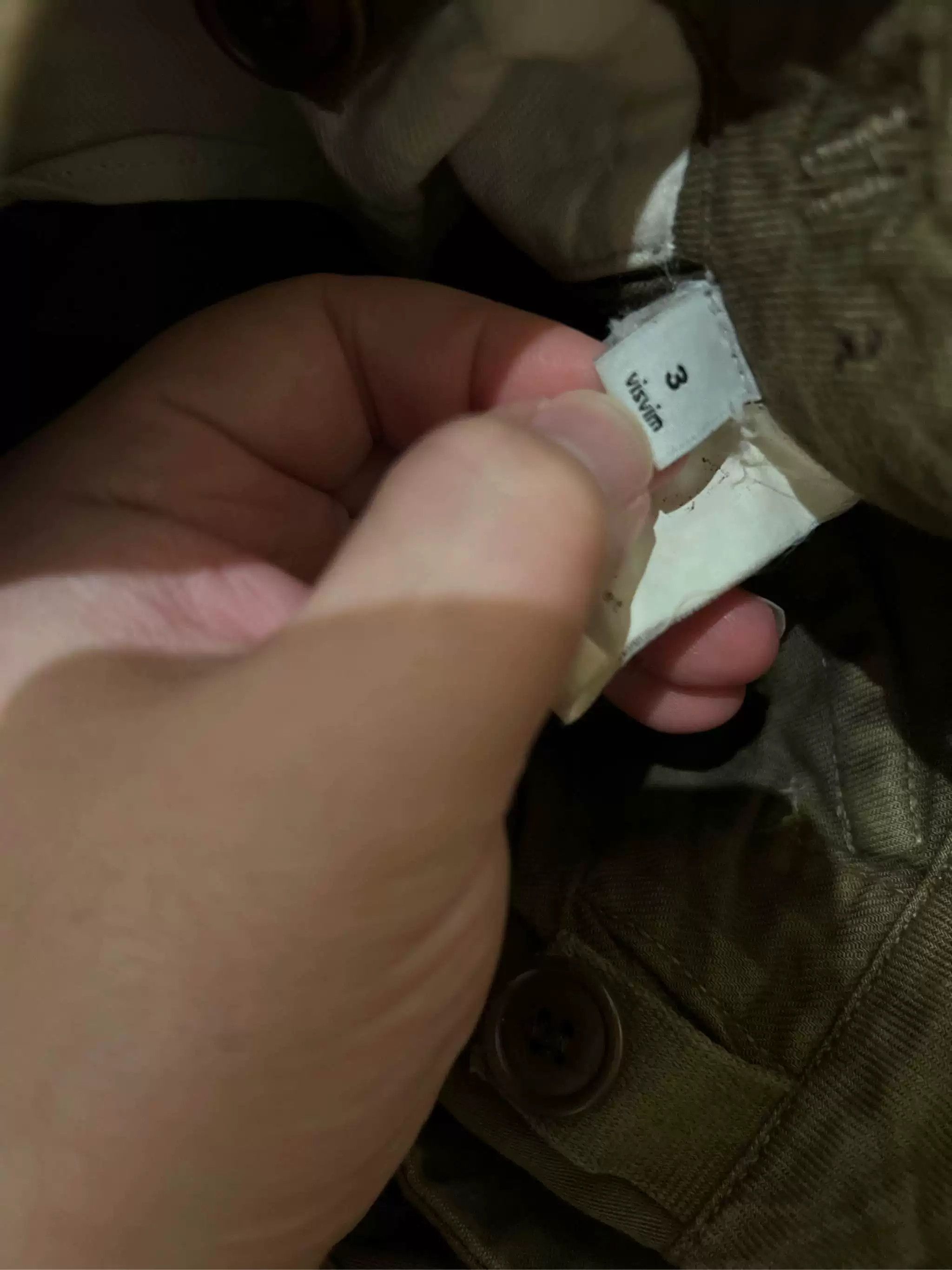 Visvim Eiger Military Shorts Olive Green
