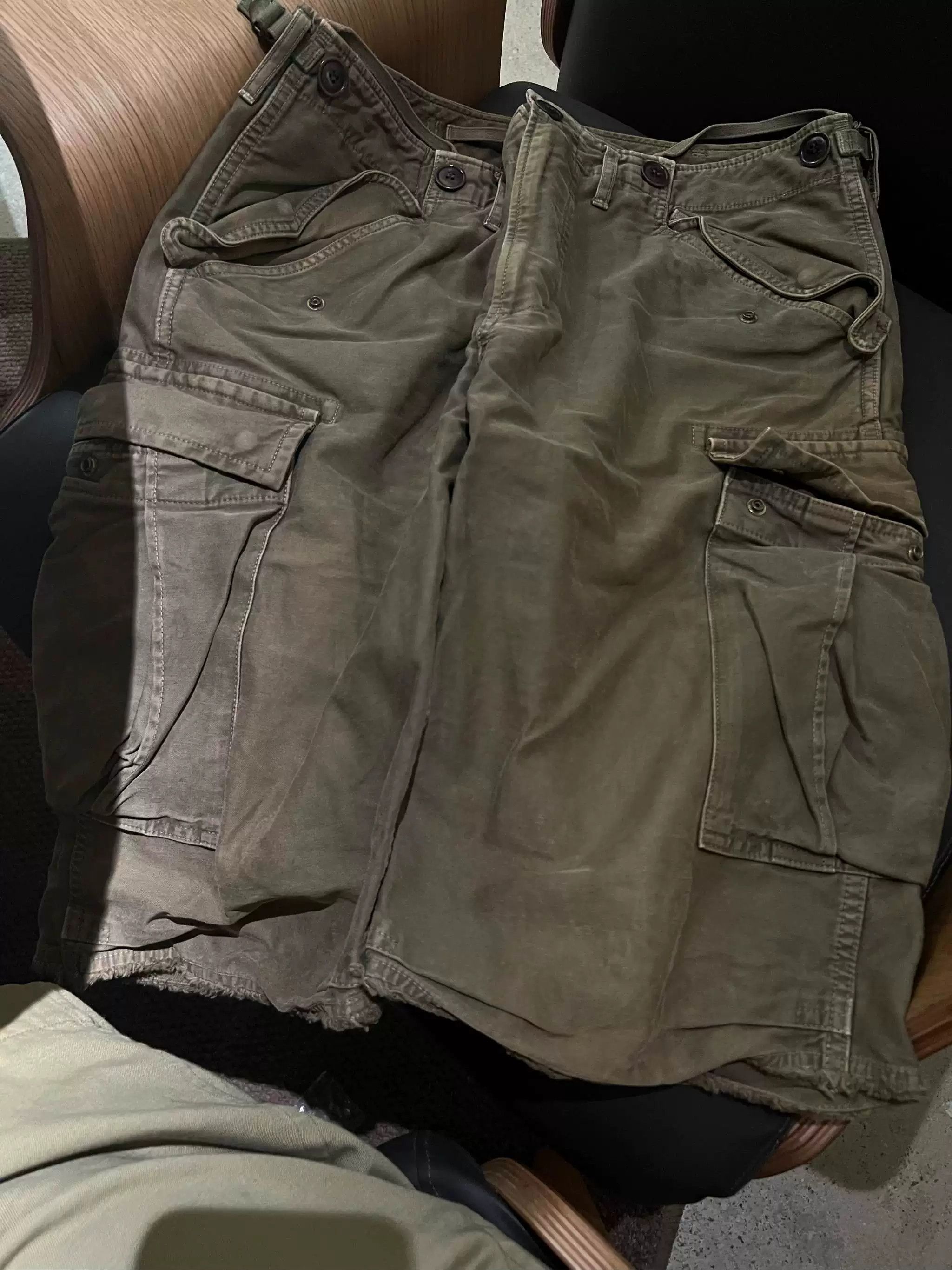 Visvim Visvim Eiger Military Shorts Olive Green Size US 32 / EU 48 - 2 Thumbnail