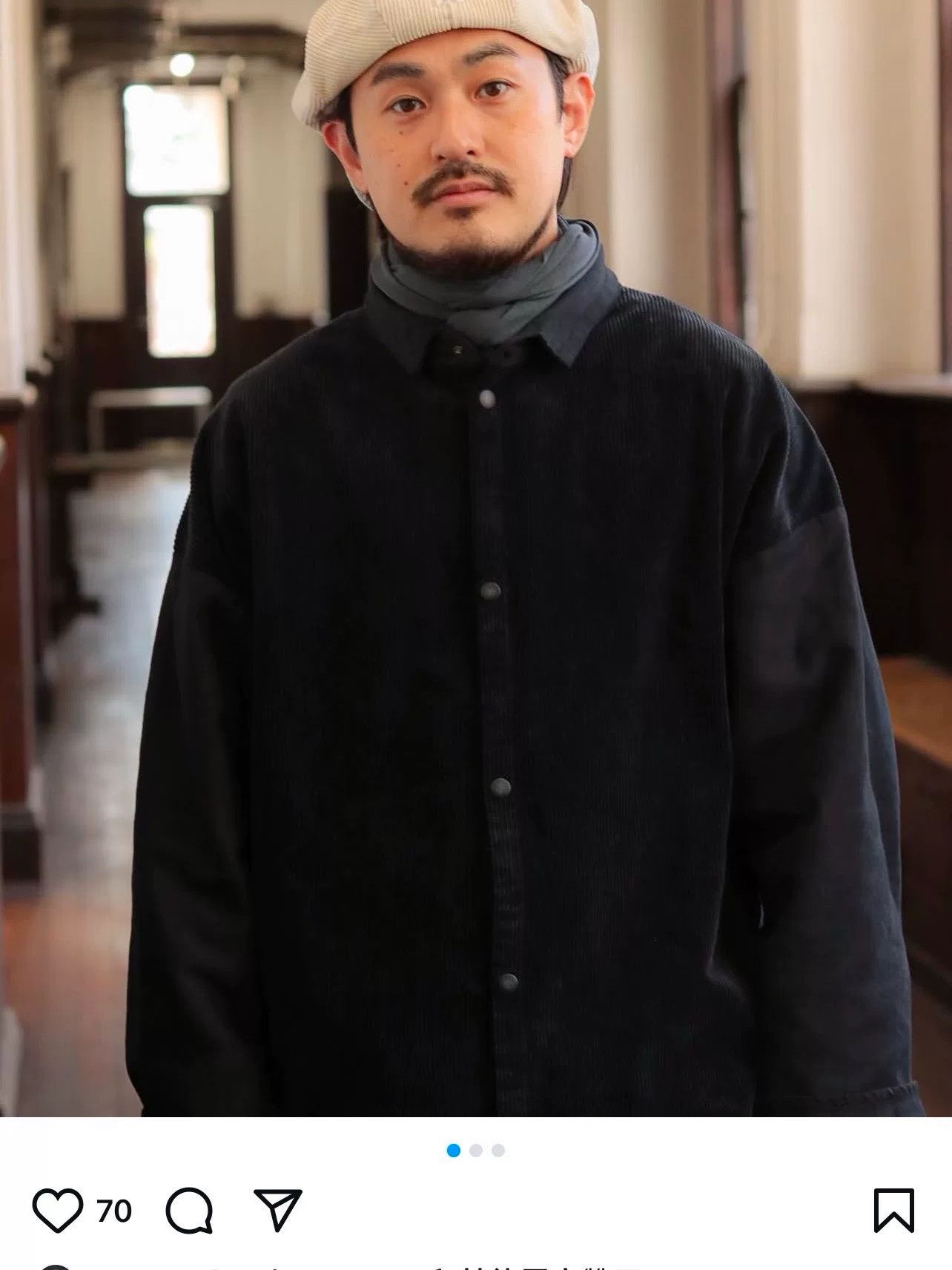 Porter Classic Porter Classic Corduroy Shirt Jacket Size M / US 6-8 / IT 42-44 - 4 Thumbnail