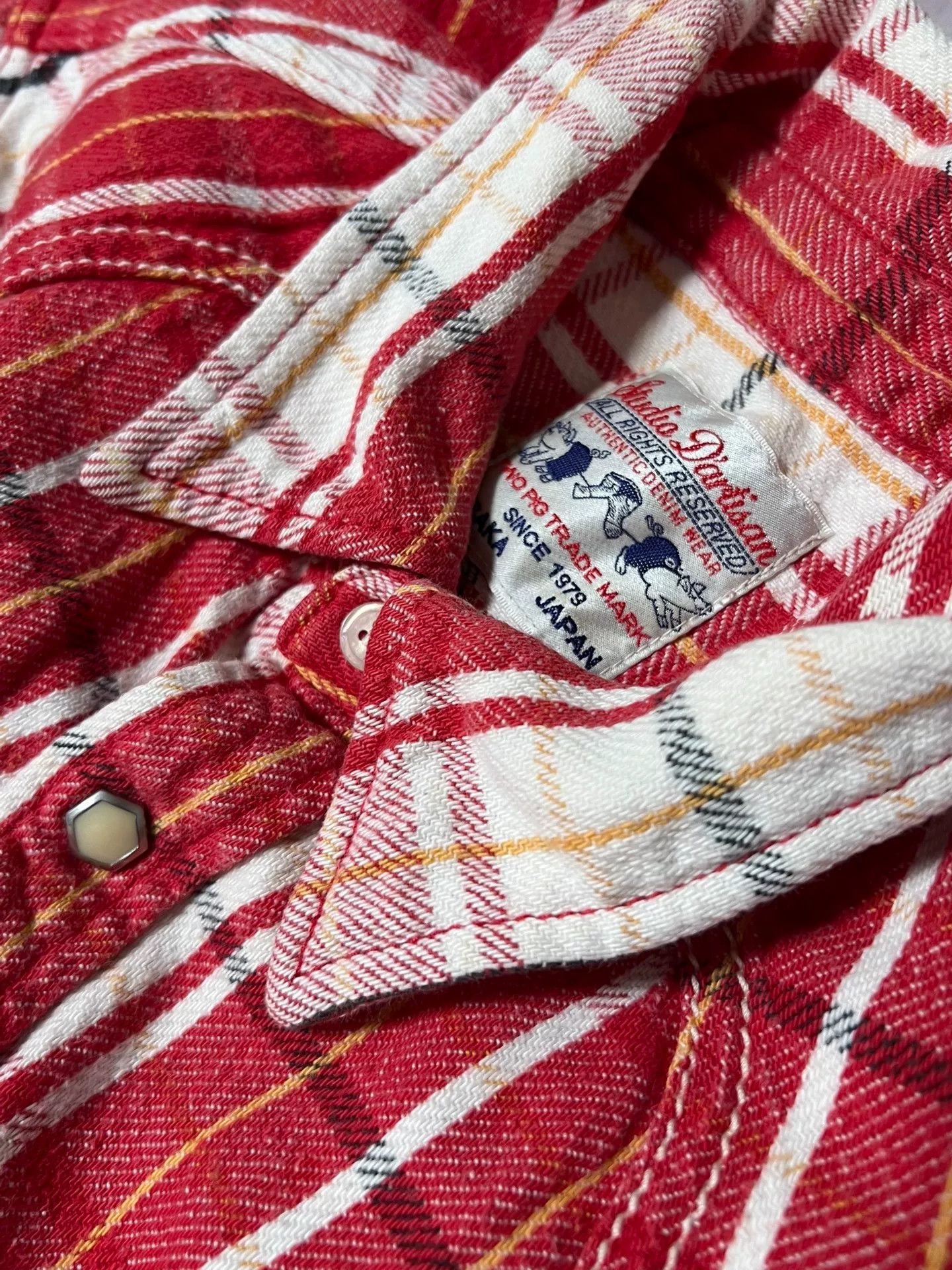 Studio D'Artisan Studio D'Artisan Plaid Work Shirt Size US M / EU 48-50 / 2 - 3 Thumbnail