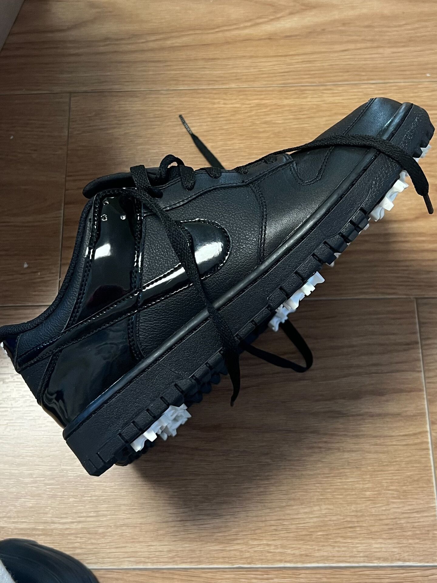 Nike Nike Dunk Golf Shoes Black Colorway Size US 10 / EU 43 - 8 Thumbnail