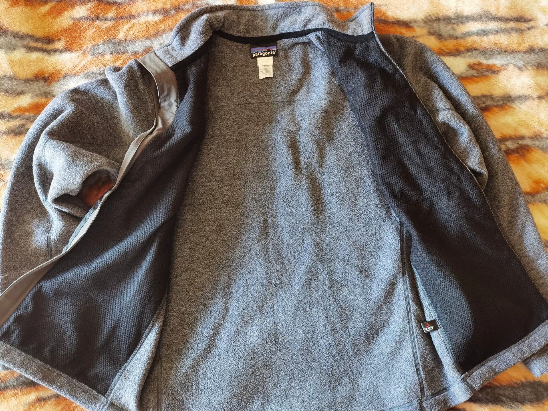 Patagonia Patagonia Gray Fleece Zip Jacket Size M Size US M / EU 48-50 / 2 - 5 Thumbnail