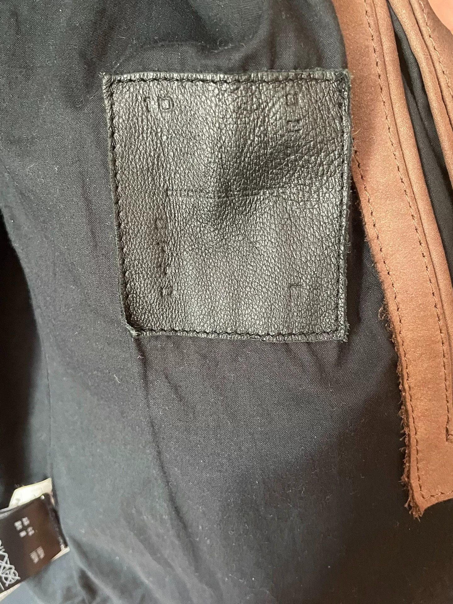10sei0otto 10SEI0OTTO Leather Jacket Size US M / EU 48-50 / 2 - 4 Thumbnail