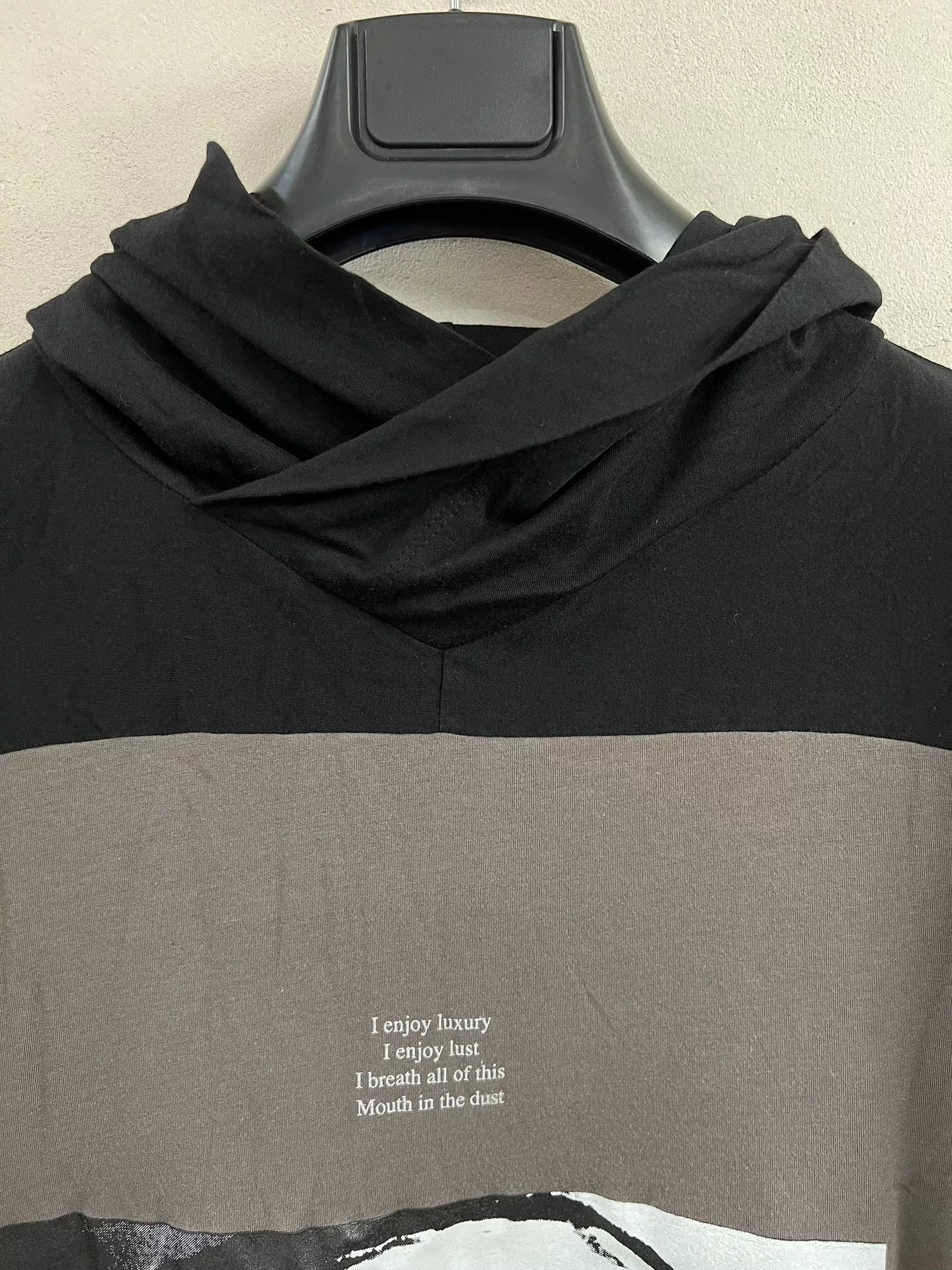 Julius Hooded Long Sleeve Flared T-Shirt Size M / US 6-8 / IT 42-44 - 8 Thumbnail