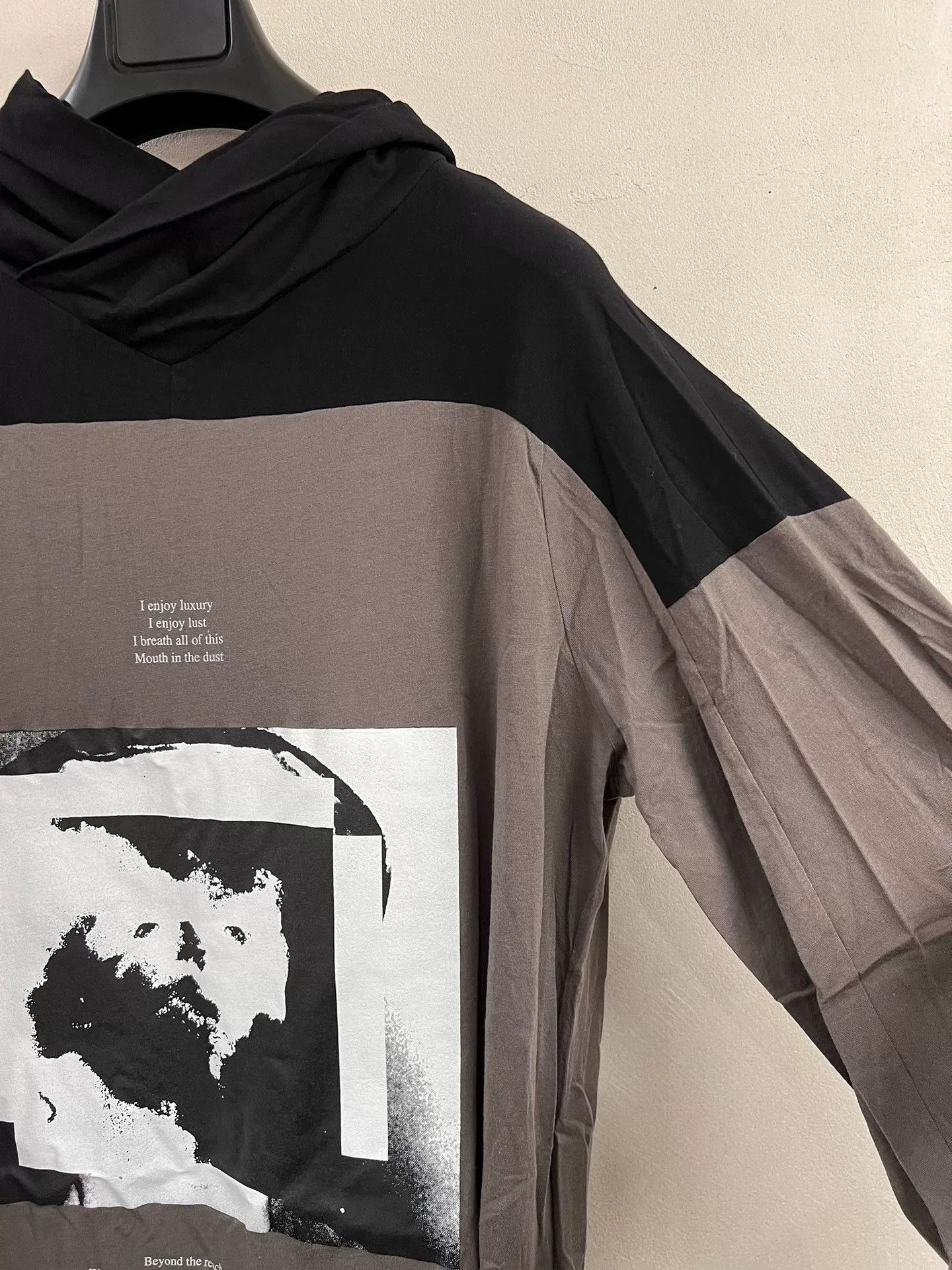 Julius Hooded Long Sleeve Flared T-Shirt Size M / US 6-8 / IT 42-44 - 7 Thumbnail
