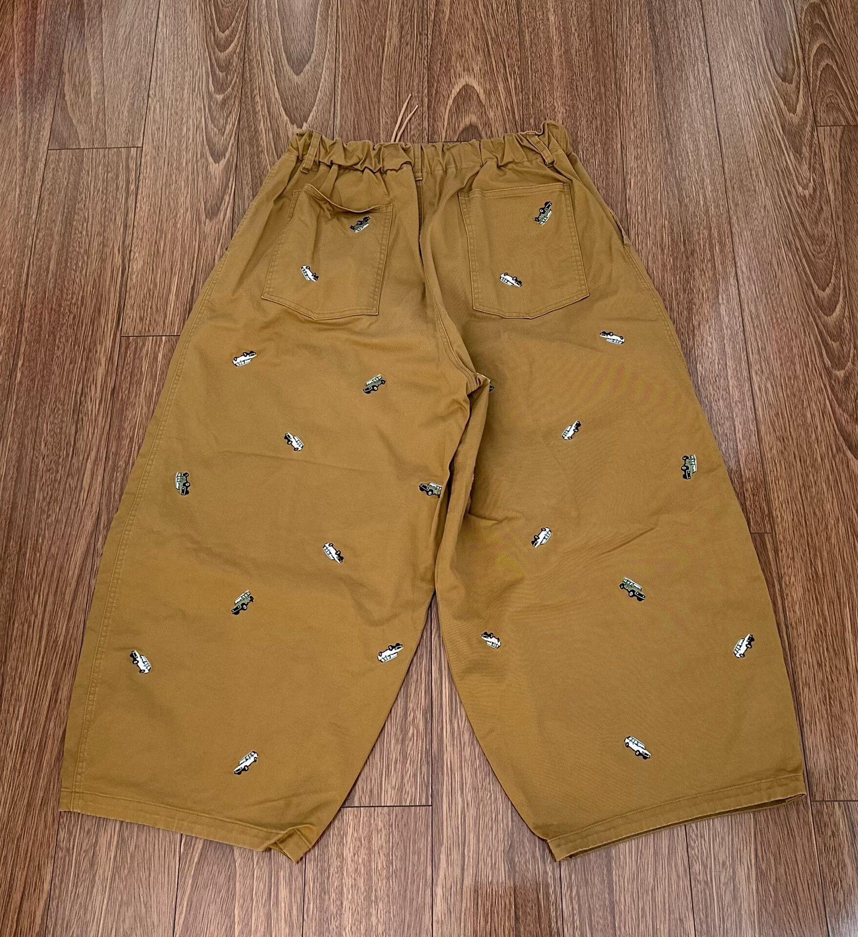 Sillage Sillage Embroidered Wide-Leg Casual Pants Size 32" / US 10 / IT 46 - 2 Thumbnail