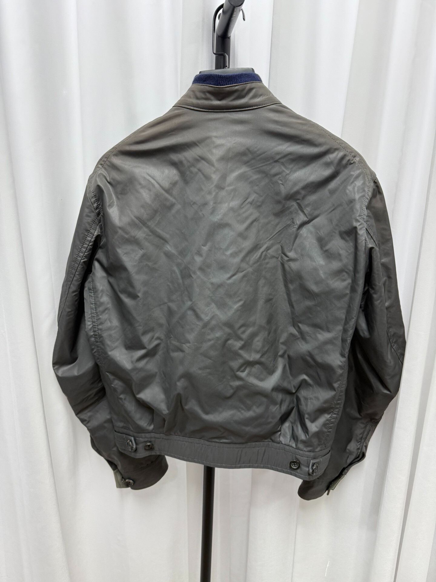 Yohji Yamamoto Yohji Yamamoto Men's Stand Collar Jacket Size US M / EU 48-50 / 2 - 6 Thumbnail