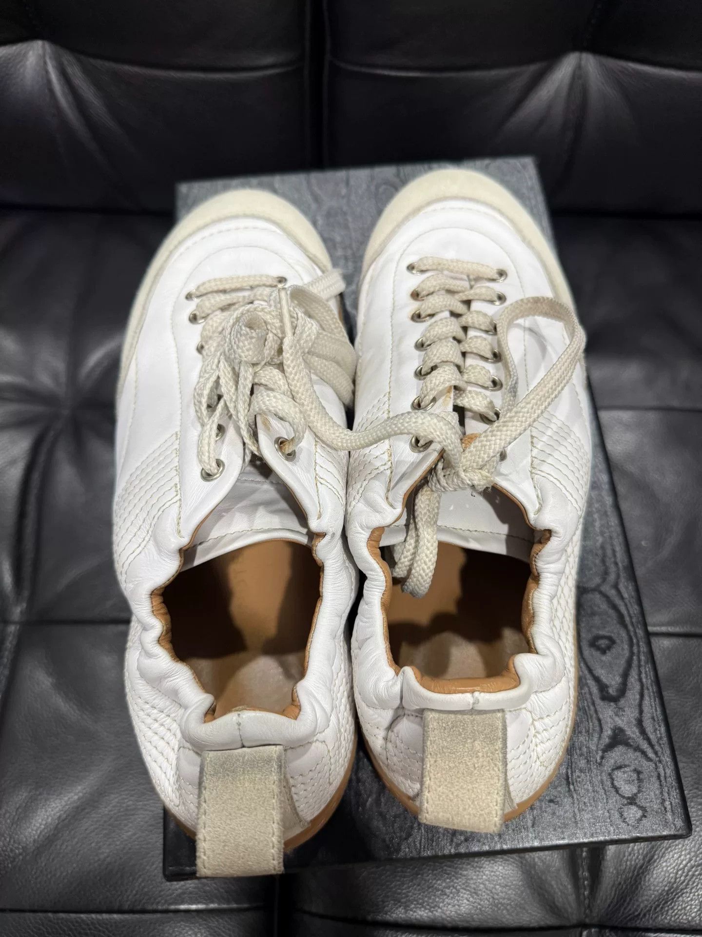 Dries Van Noten Dries Van Noten Leather Sneakers Size US 10 / EU 43 - 5 Thumbnail