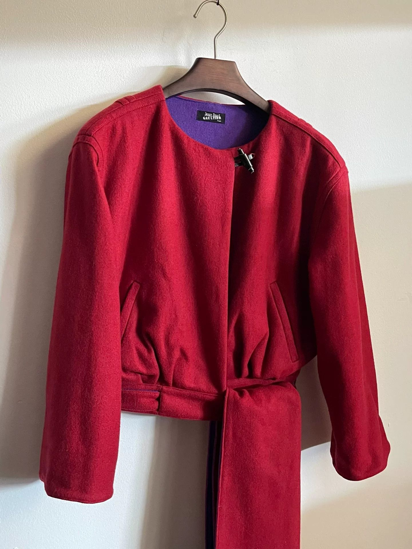 Jean Paul Gaultier Jean Paul Gaultier Wool Short Jacket Size M / US 6-8 / IT 42-44 - 3 Thumbnail