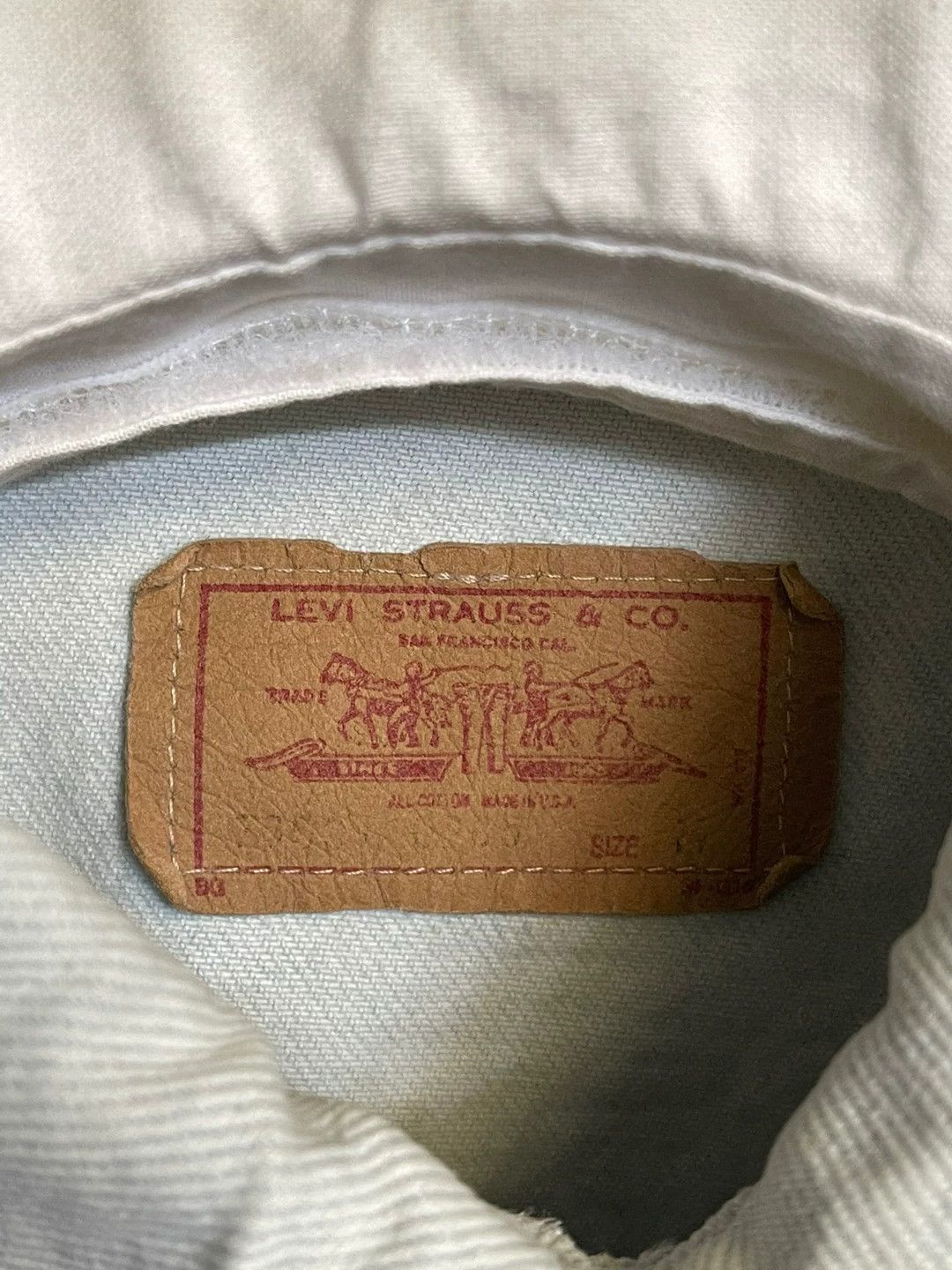 Vintage Vintage Levis Denim Jacket Size US M / EU 48-50 / 2 - 2 Thumbnail