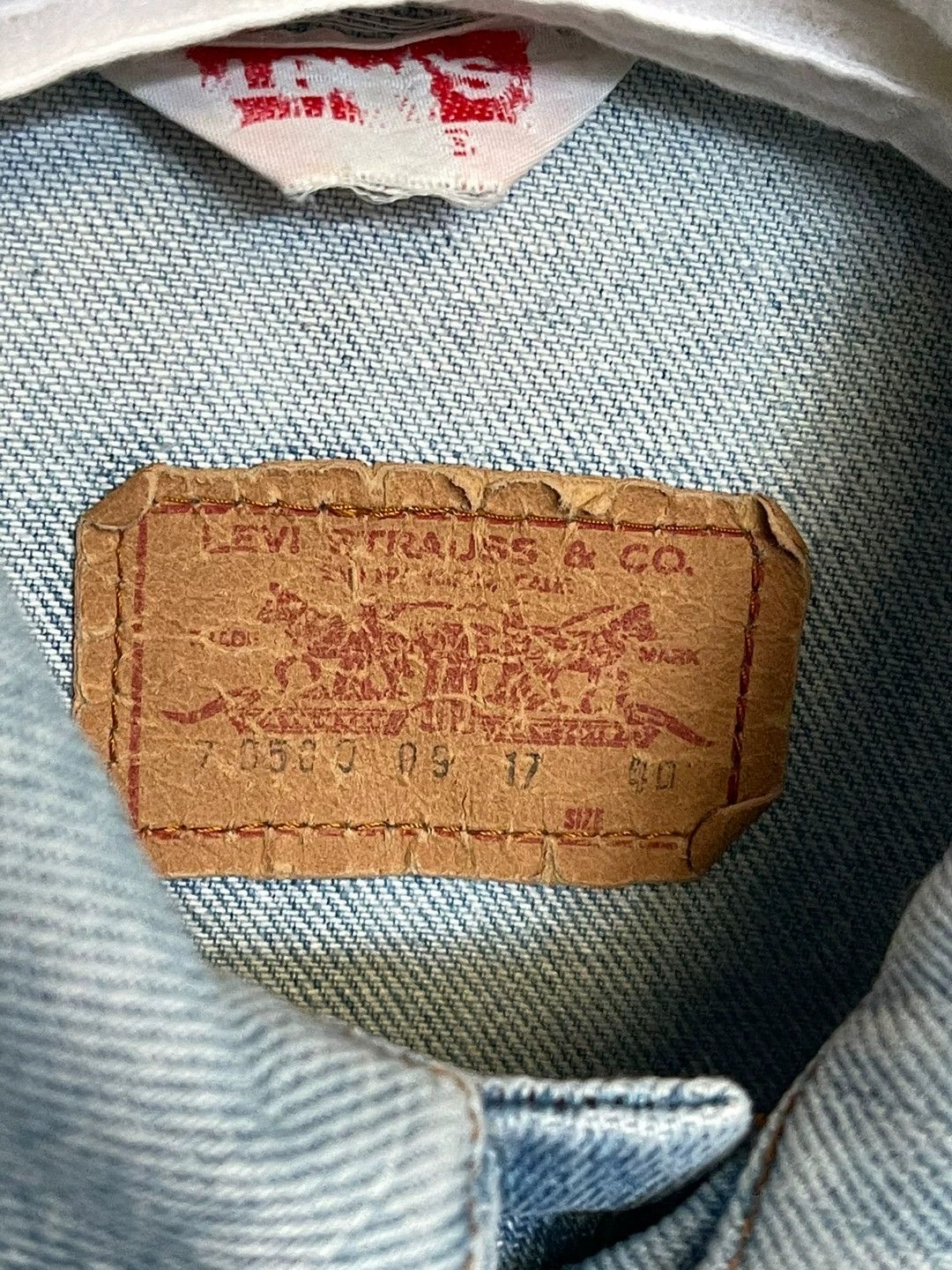 Vintage Vintage Levis Denim Jacket Size US M / EU 48-50 / 2 - 2 Thumbnail