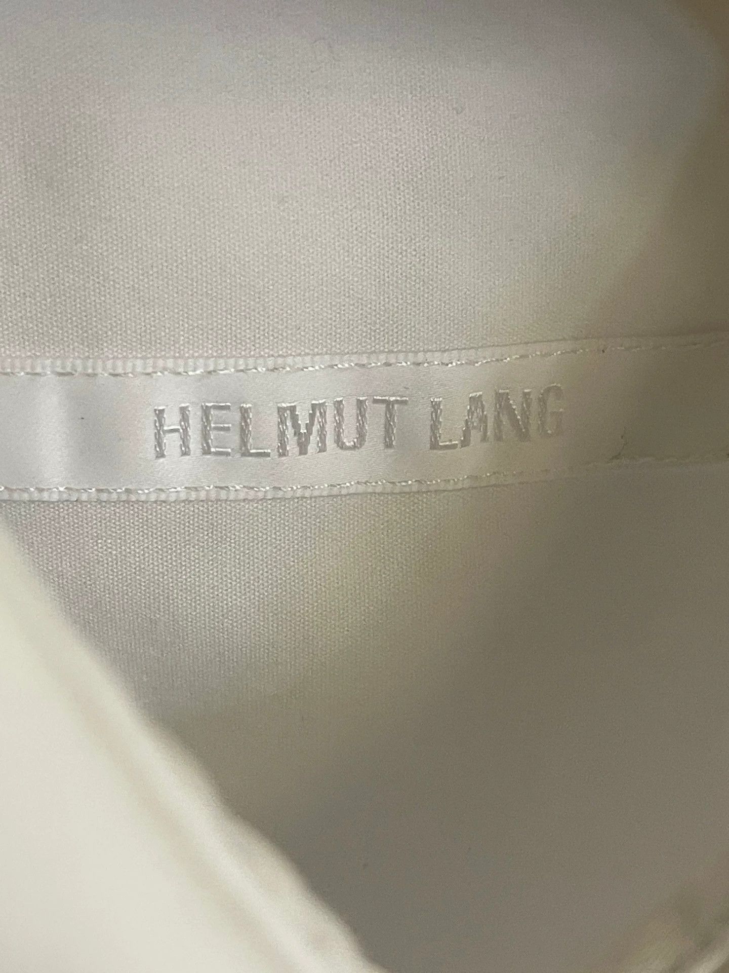 Helmut Lang Helmut Lang White Wrap Shirt Size S / US 4 / IT 40 - 5 Thumbnail