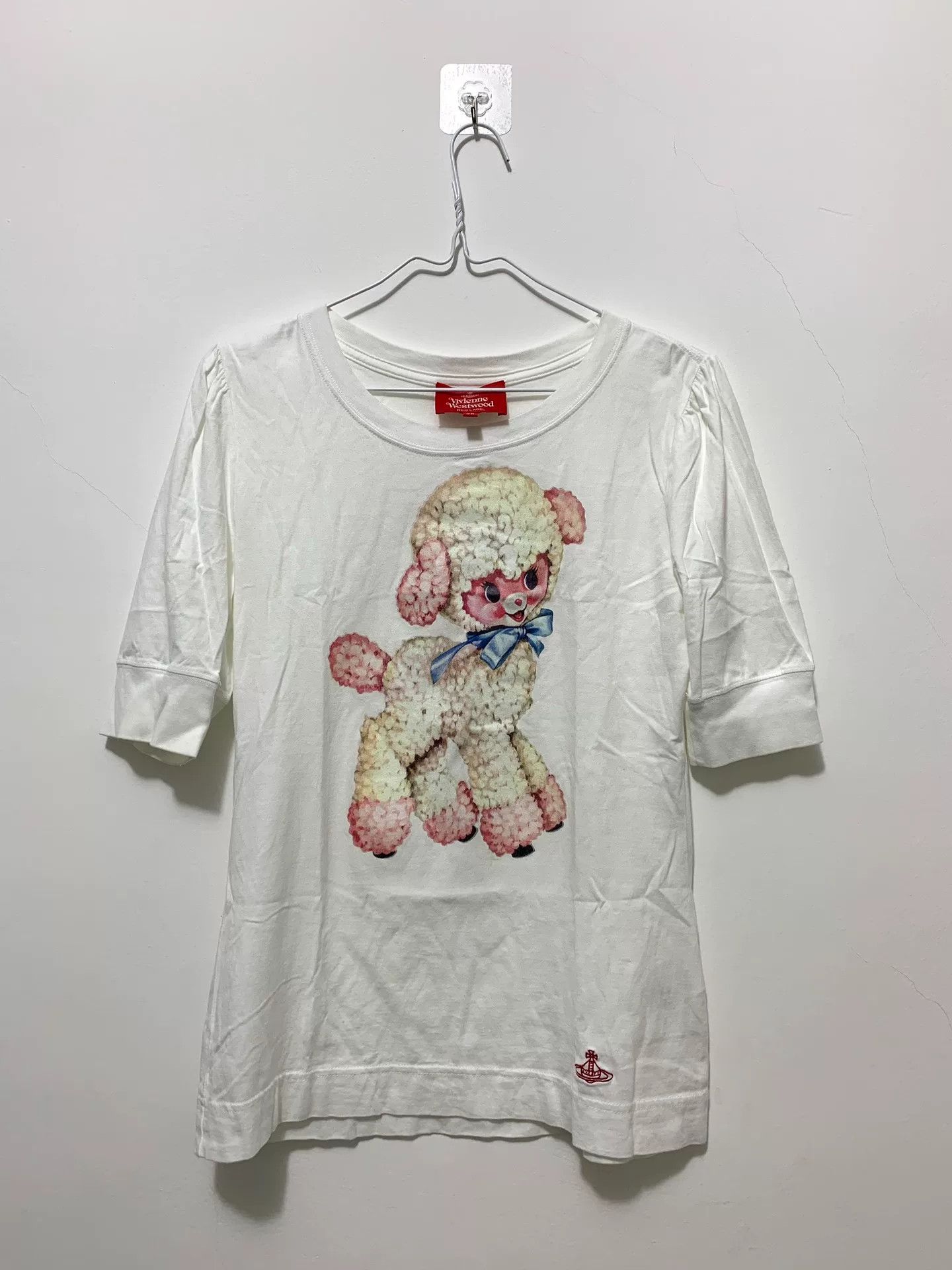 Vivienne Westwood Vivienne Westwood White Short Sleeve T-Shirt Size S / US 4 / IT 40 - 4 Thumbnail
