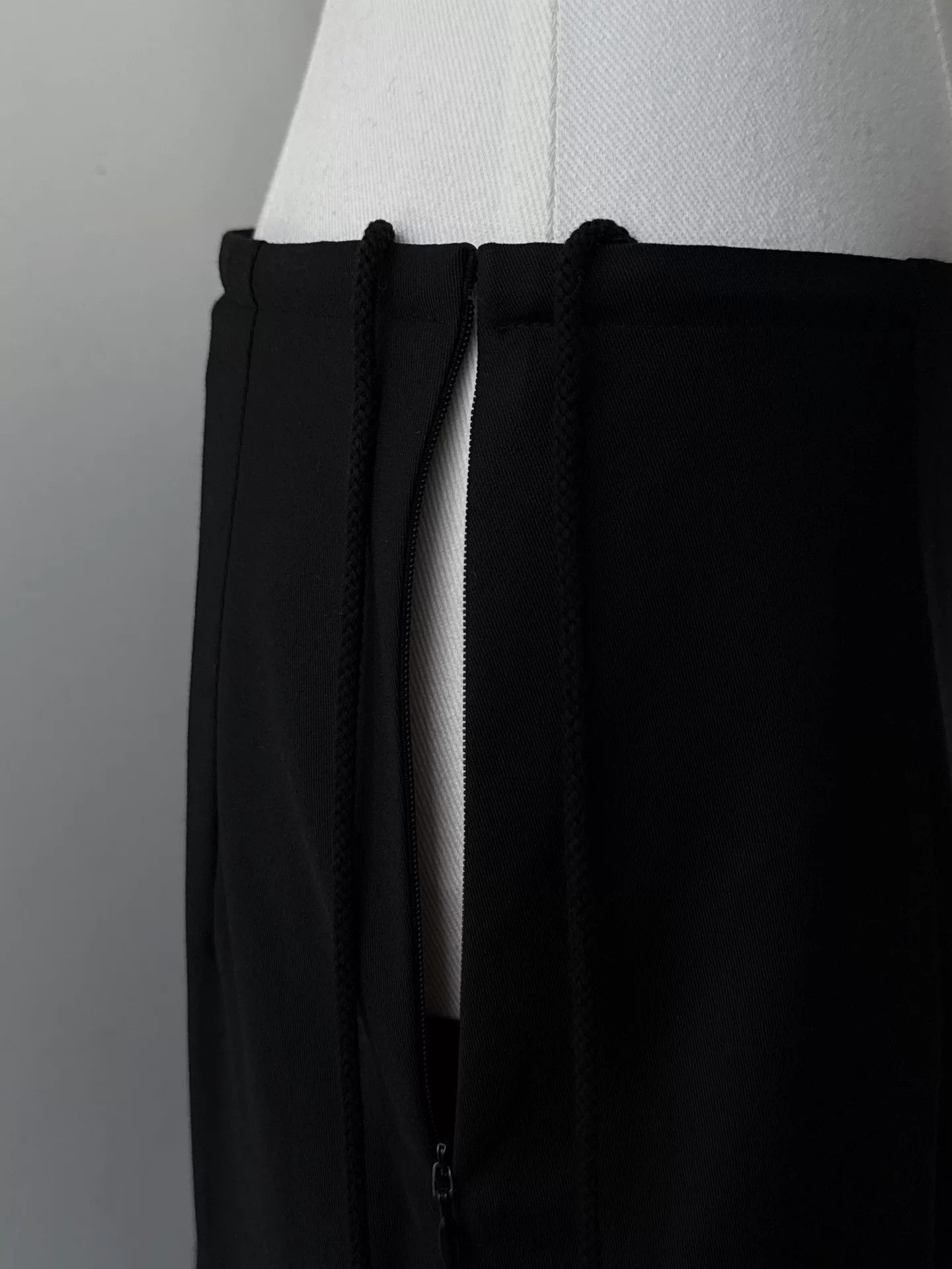 Y's Yohji Yamamoto Wool Maxi Skirt Size 34" / US 12 / IT 48 - 7 Thumbnail