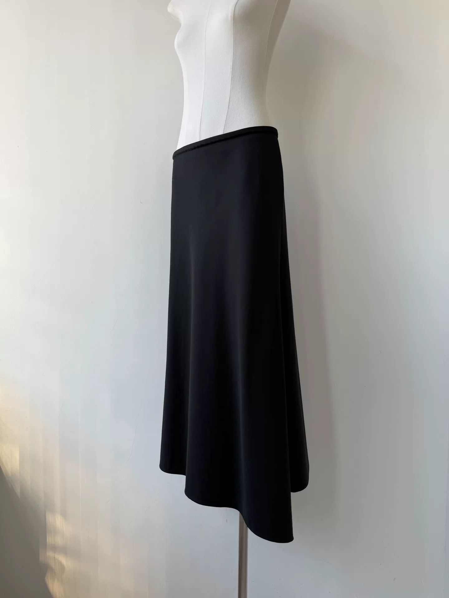 Y's Yohji Yamamoto Wool Maxi Skirt Size 34" / US 12 / IT 48 - 2 Thumbnail