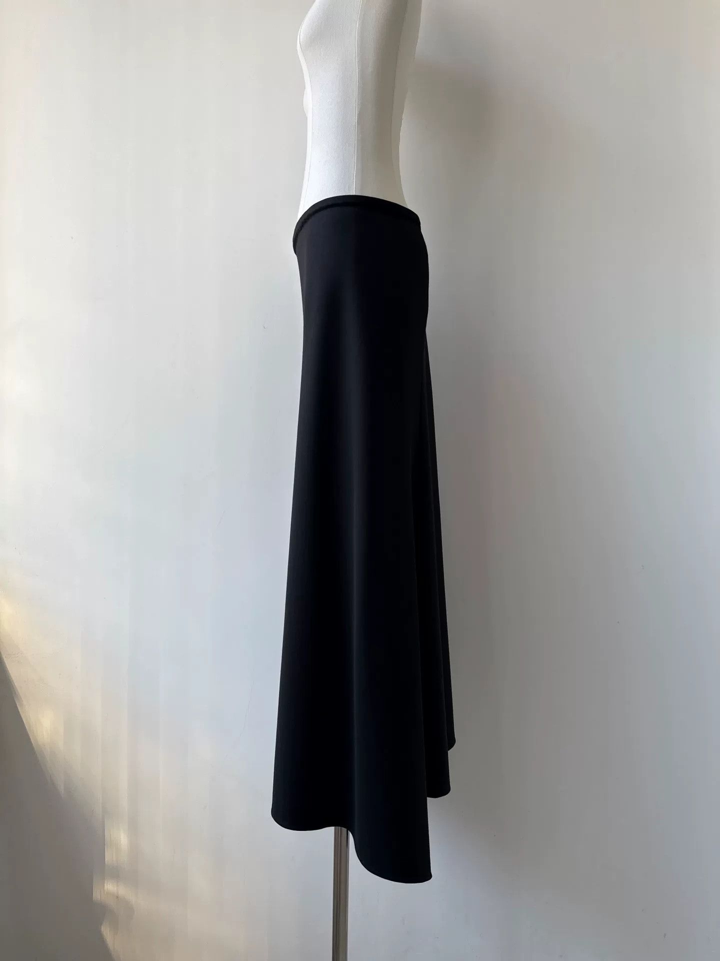 Y's Yohji Yamamoto Wool Maxi Skirt Size 34" / US 12 / IT 48 - 4 Thumbnail