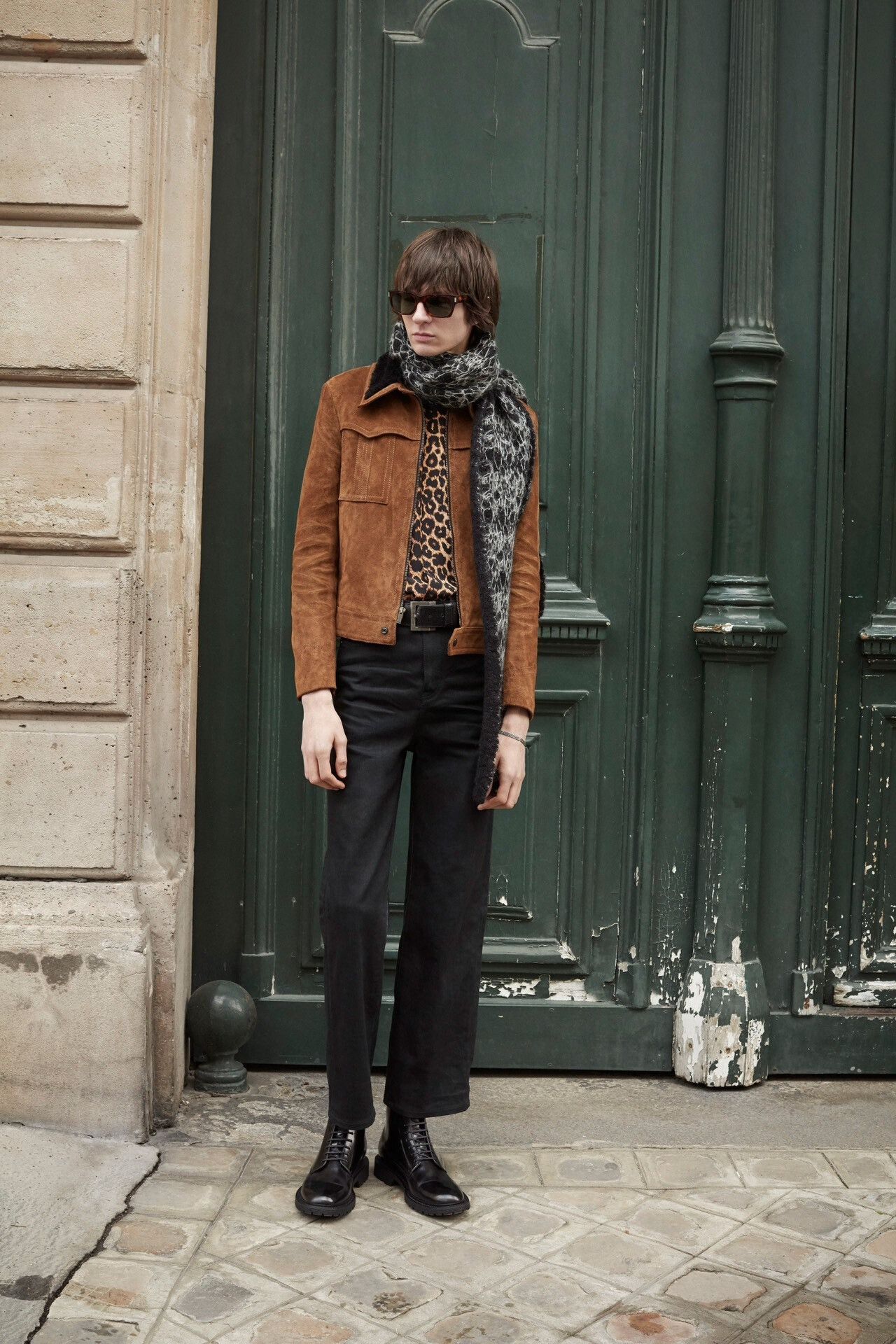 Saint Laurent Paris Saint Laurent Leopard Print Silk Shirt Size S / US 4 / IT 40 - 6 Thumbnail
