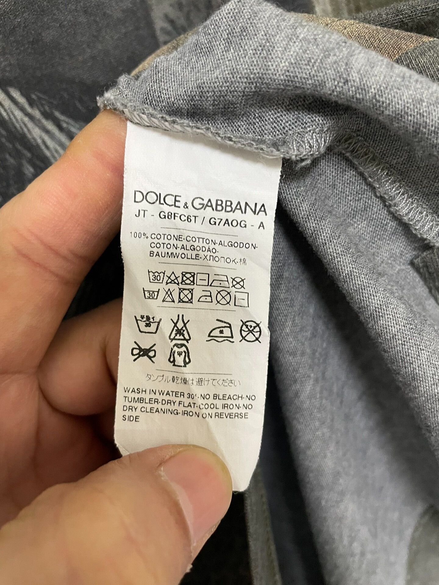 Dolce & Gabbana Dolce & Gabbana Short Sleeve T-Shirt Size US S / EU 44-46 / 1 - 5 Thumbnail