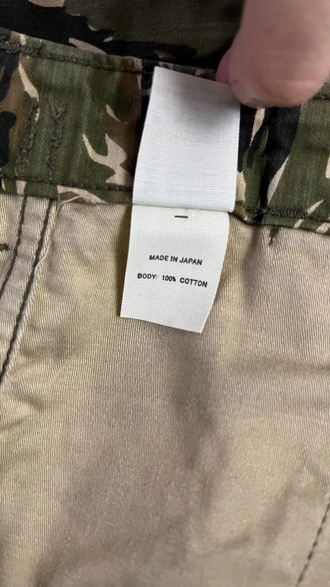 TOYS McCOY Toys McCoy Tiger Camouflage Cargo Shorts Size US 32 / EU 48 - 9 Thumbnail