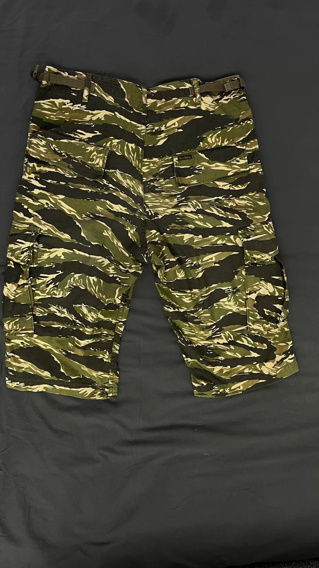 TOYS McCOY Toys McCoy Tiger Camouflage Cargo Shorts Size US 32 / EU 48 - 4 Thumbnail