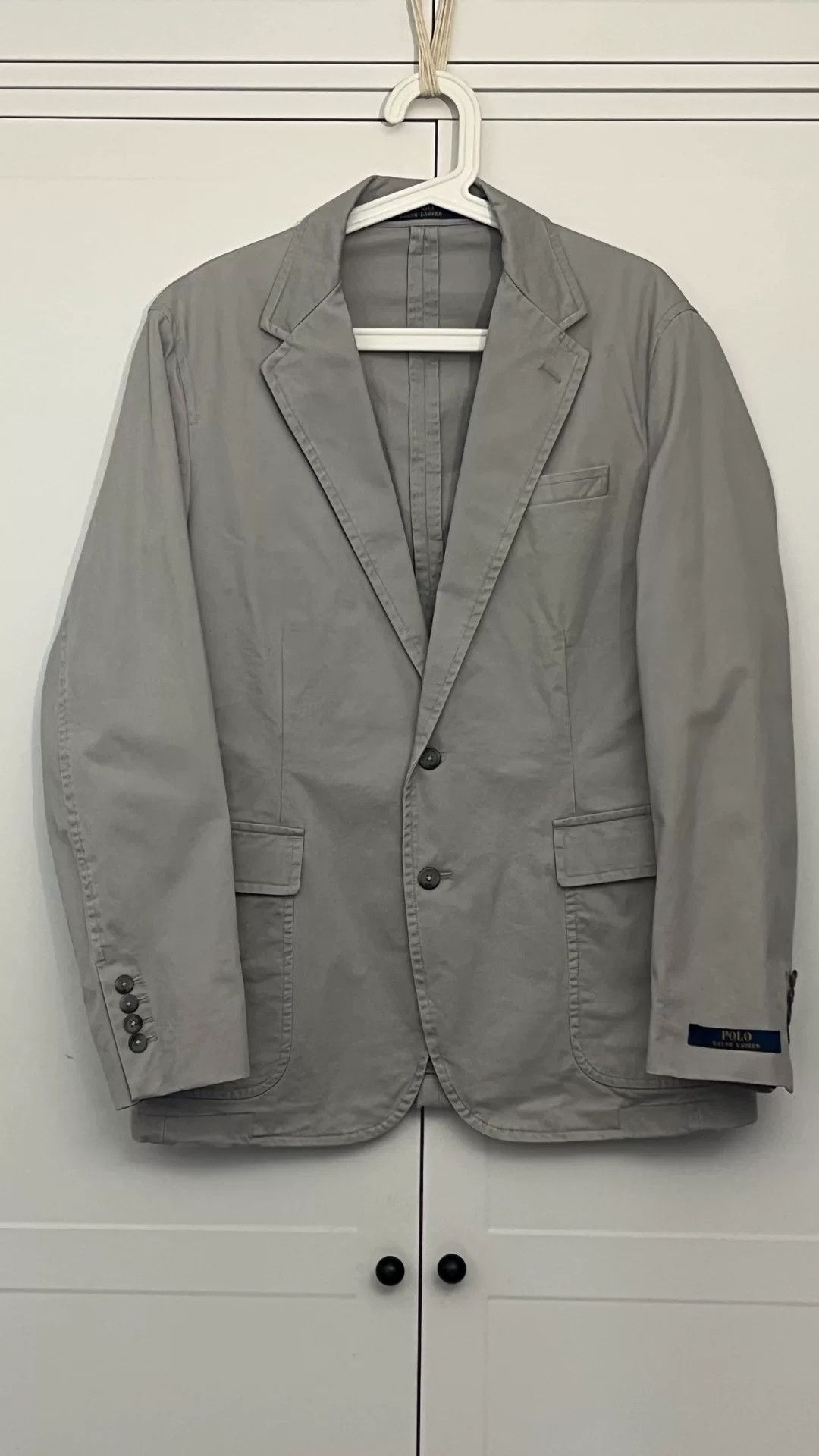 Ralph Lauren Ralph Lauren Light Gray Blazer Jacket Size US M / EU 48-50 / 2 - 2 Thumbnail