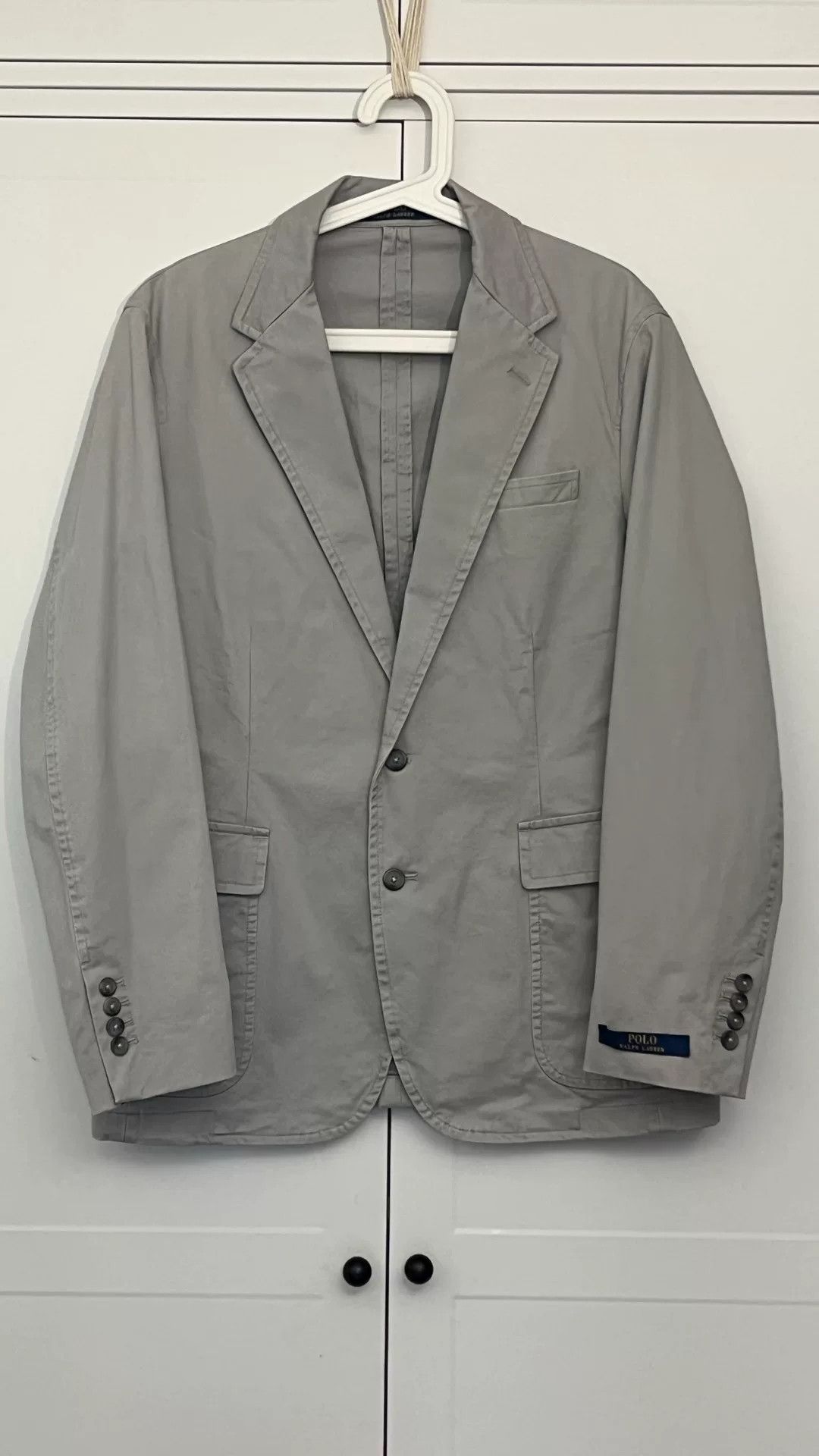 Ralph Lauren Ralph Lauren Light Gray Blazer Jacket Size US M / EU 48-50 / 2 - 3 Thumbnail