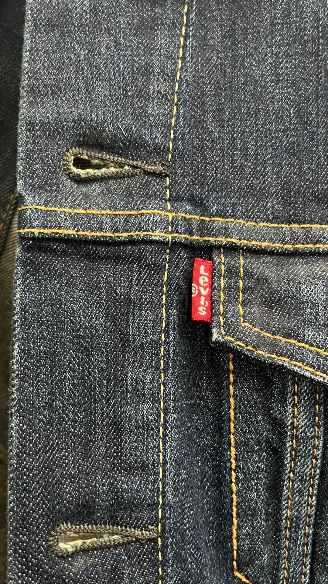 Levi's Levi's Men's Denim Jacket Size L Size US L / EU 52-54 / 3 - 3 Thumbnail