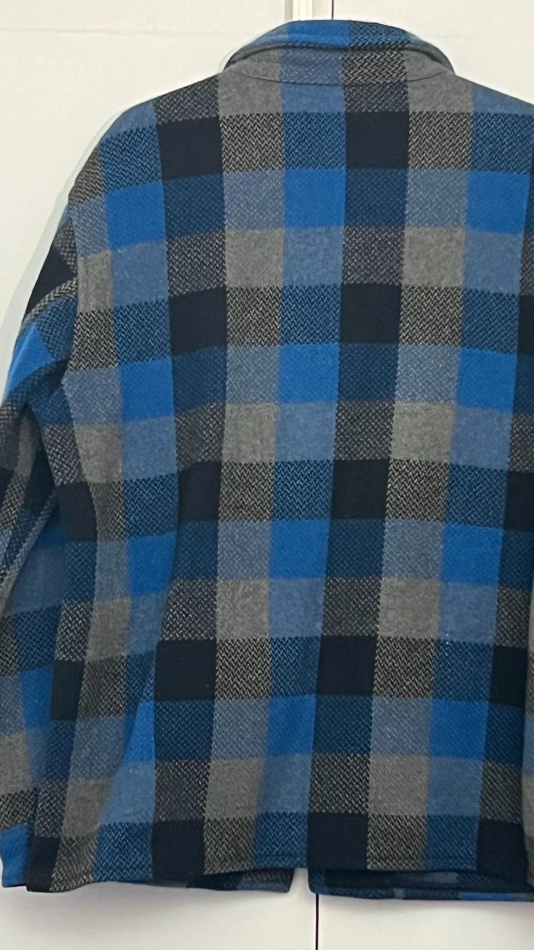 Tenderloin Blue Plaid Wool Coat Size US M / EU 48-50 / 2 - 5 Thumbnail