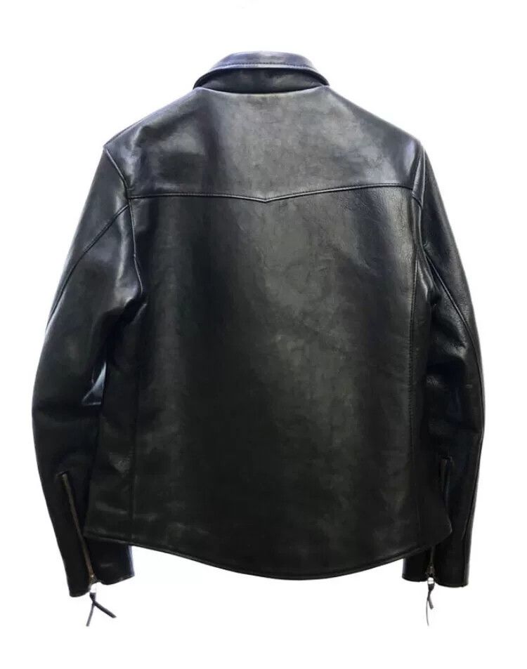 Ten C Tenjin Leather Jacket JS01 Black Size US M / EU 48-50 / 2 - 2 Thumbnail