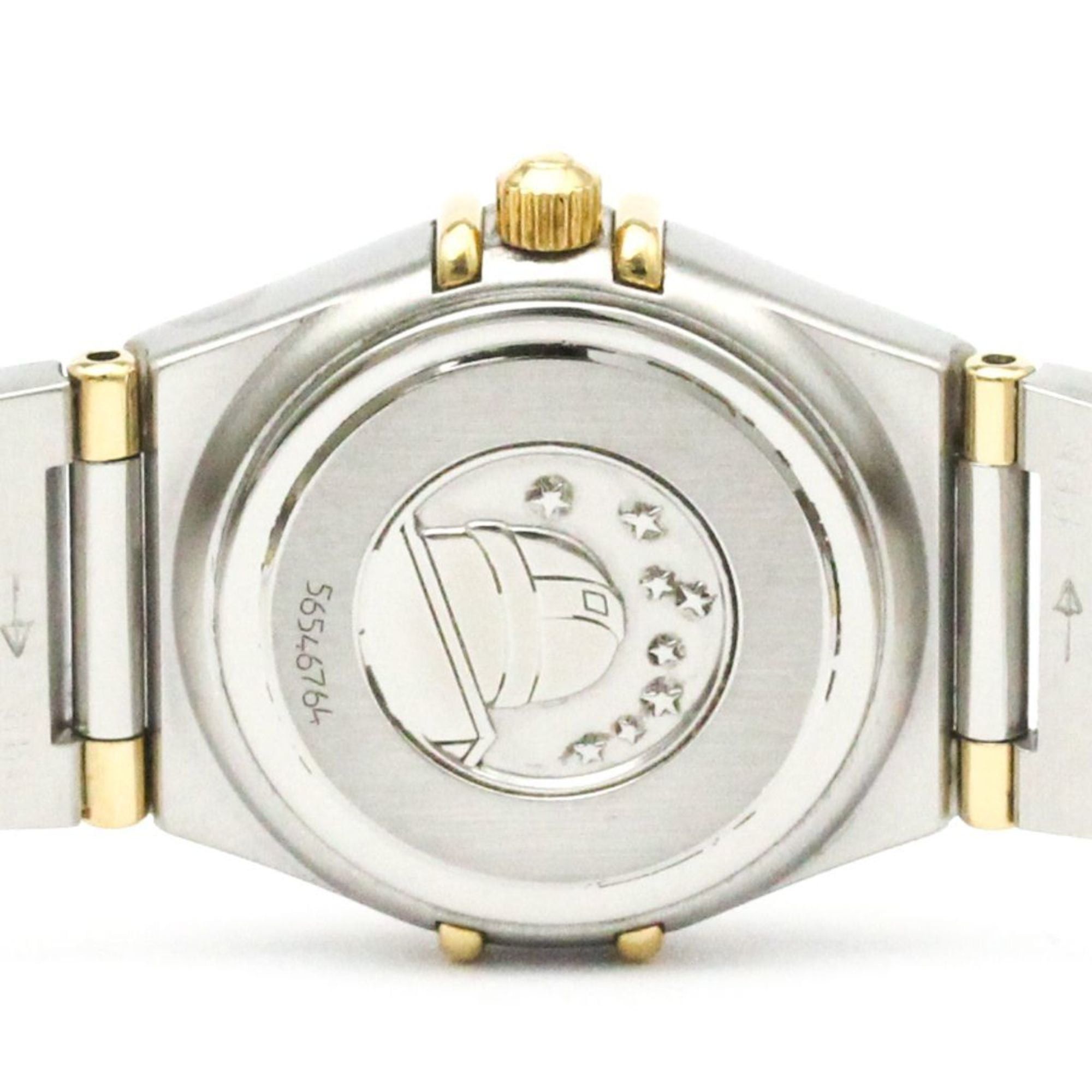 Omega OMEGA Constellation Diamond 18K Gold Steel Watch 1367.10 Polished Size ONE SIZE - 6 Thumbnail