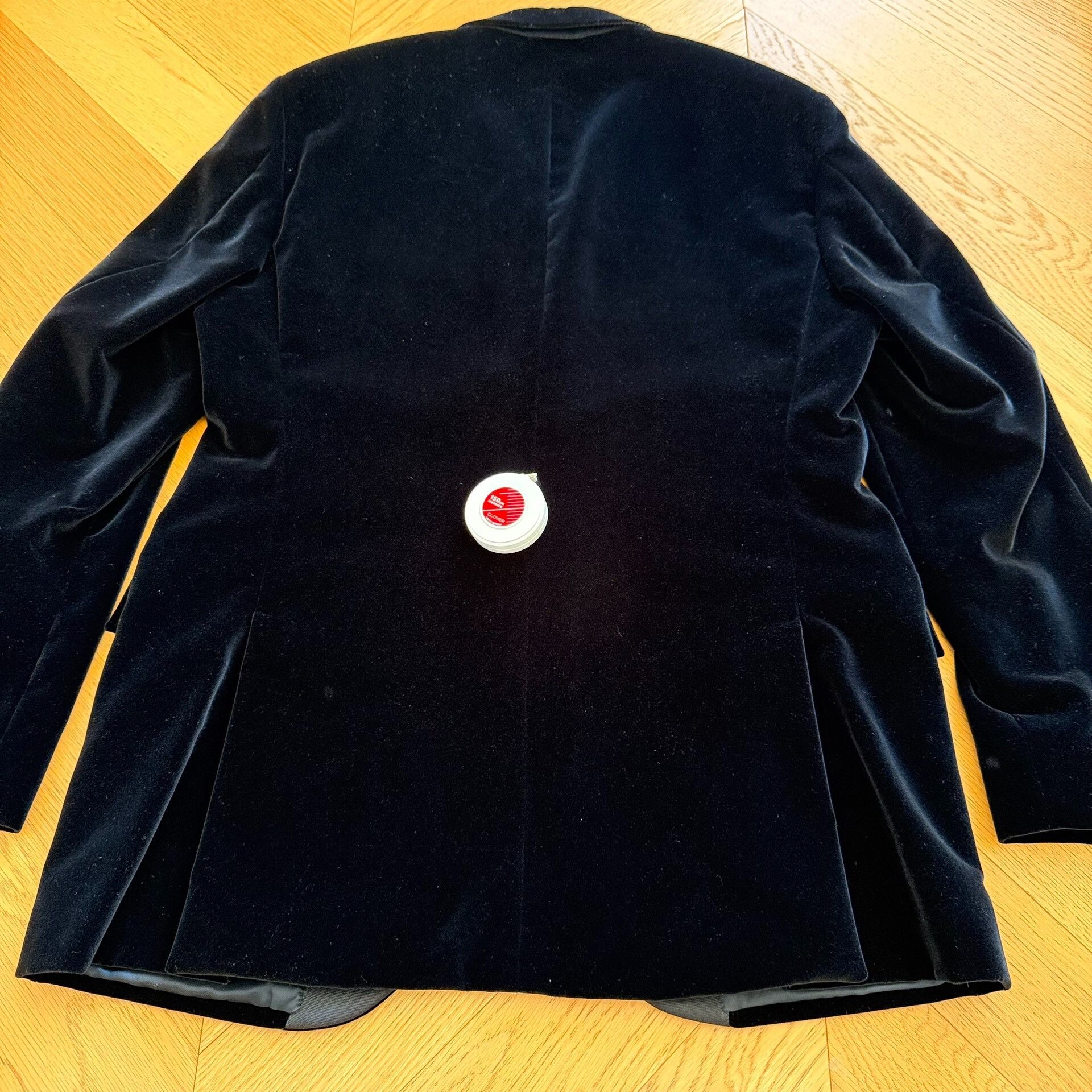 RLX Ralph Lauren Vintage Italian Velvet Blazer with Shawl Collar Size US XXS / EU 40 - 7 Thumbnail