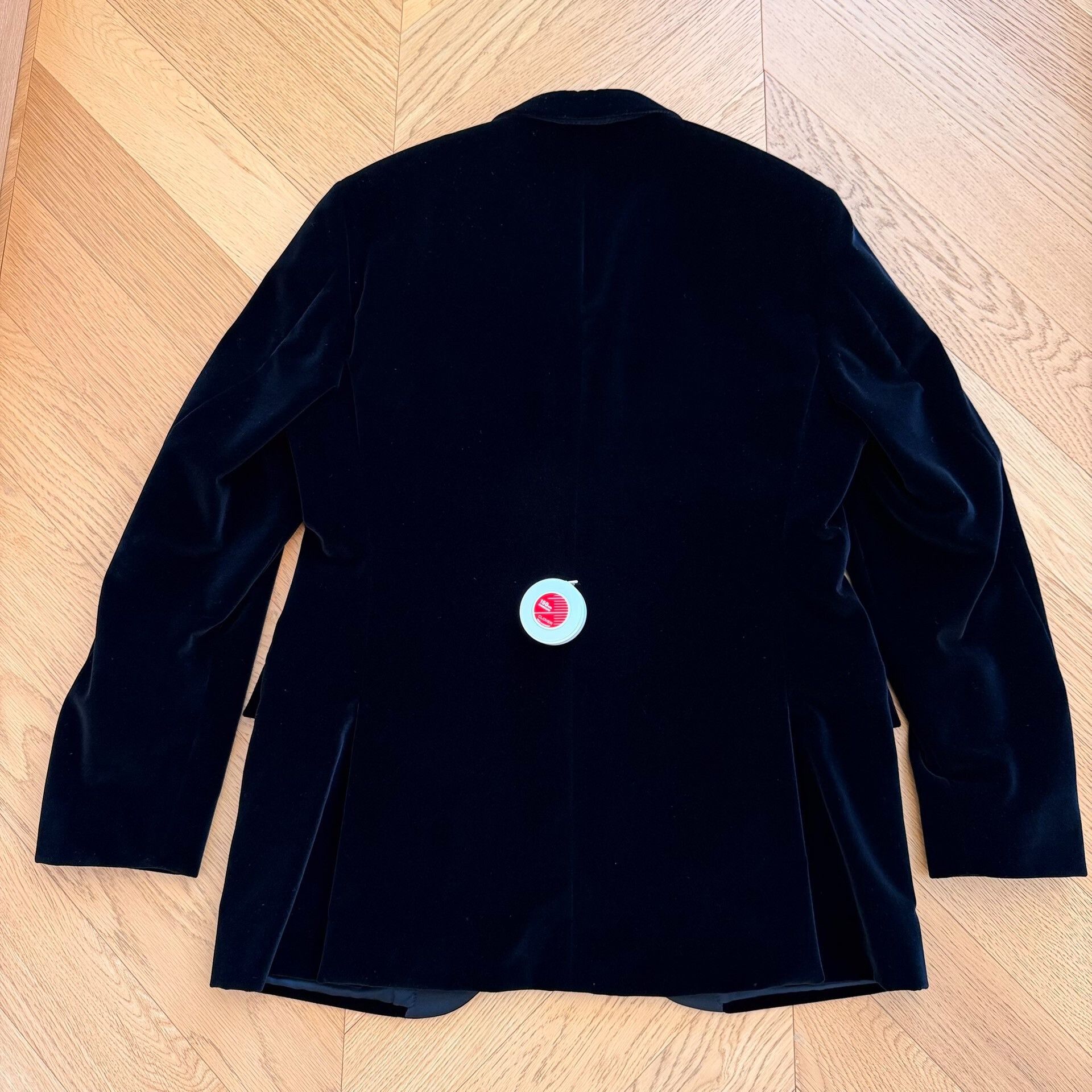 RLX Ralph Lauren Vintage Italian Velvet Blazer with Shawl Collar Size US XXS / EU 40 - 5 Thumbnail