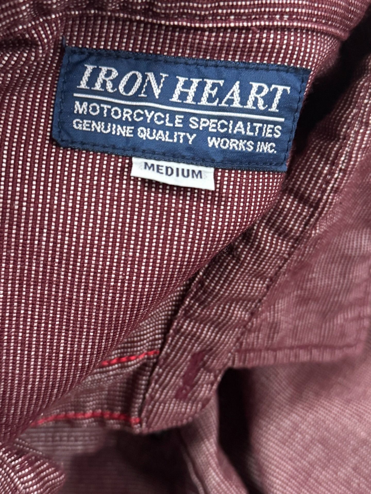 Iron Heart Red Iron Heart Work Shirt Size US M / EU 48-50 / 2 - 3 Thumbnail