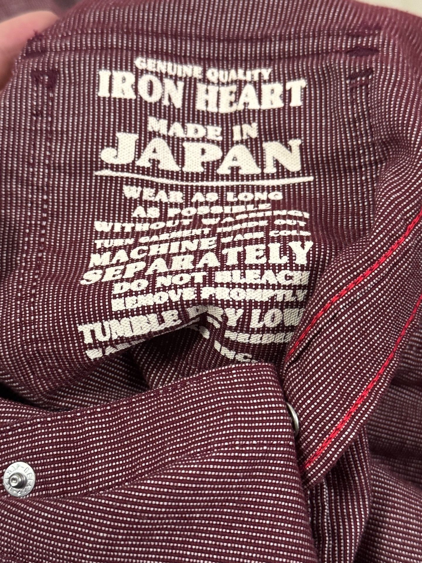 Iron Heart Red Iron Heart Work Shirt Size US M / EU 48-50 / 2 - 5 Thumbnail