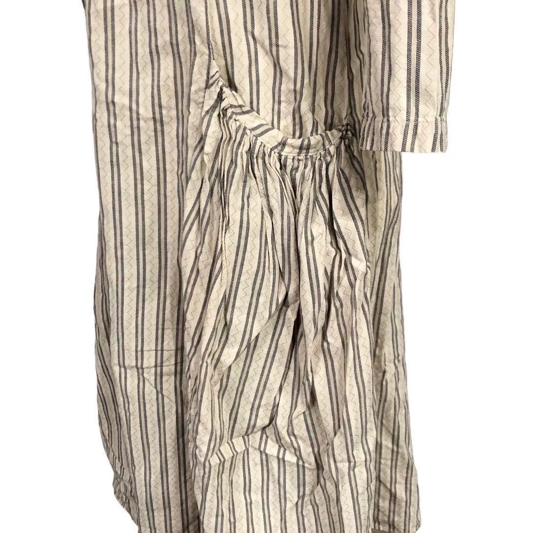 Kapital Vintage Striped Cotton Linen Dress Size S / US 4 / IT 40 - 5 Thumbnail