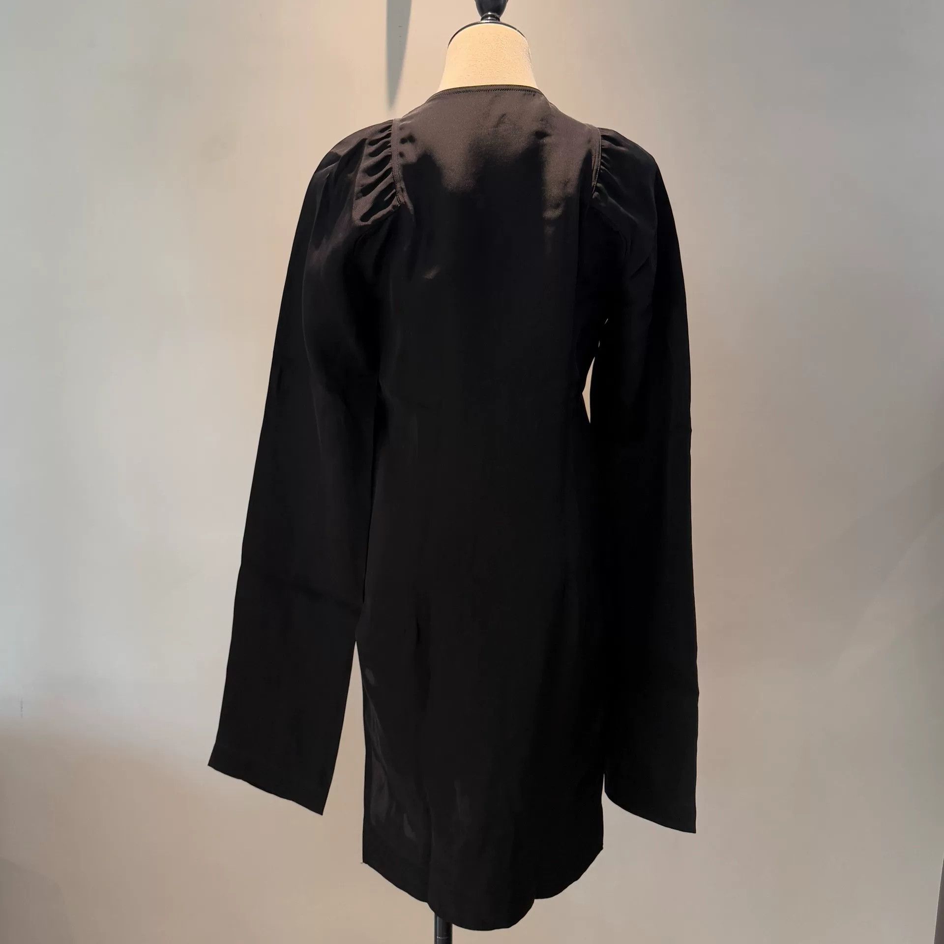 Rick Owens Classic Long Sleeve Silk Jacket Size M / US 6-8 / IT 42-44 - 5 Thumbnail