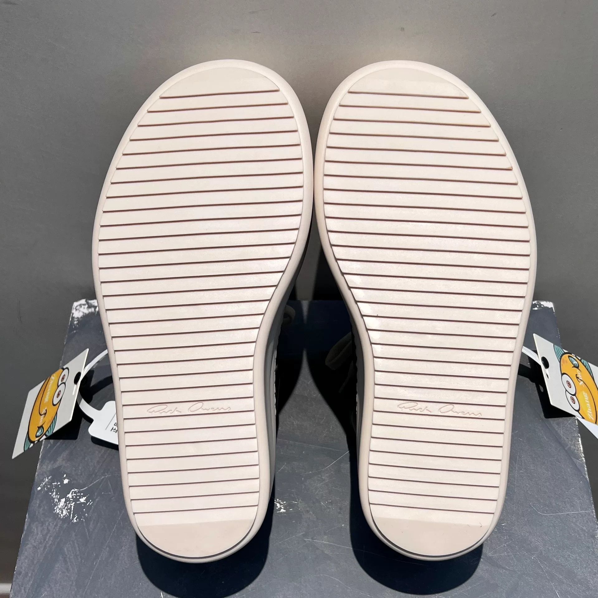 Rick Owens Rick Owens Thick-Soled Leather Sneakers Size US 10 / EU 43 - 5 Thumbnail
