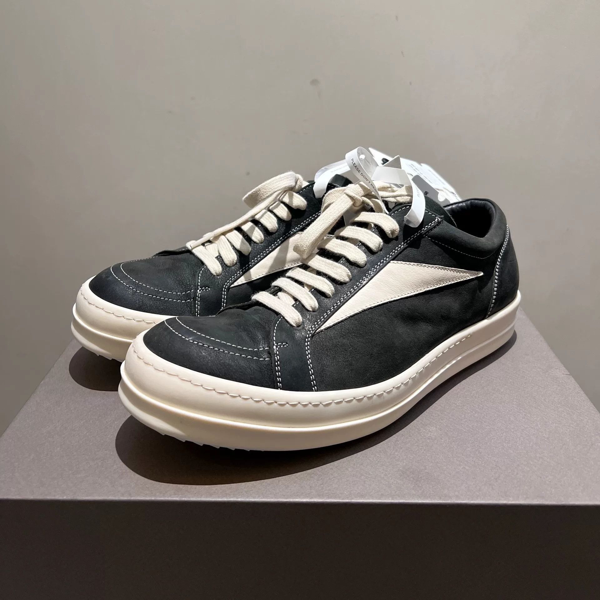 Rick Owens Rick Owens RO Vans Low Top Sneakers Size US 10 / EU 43 - 2 Thumbnail