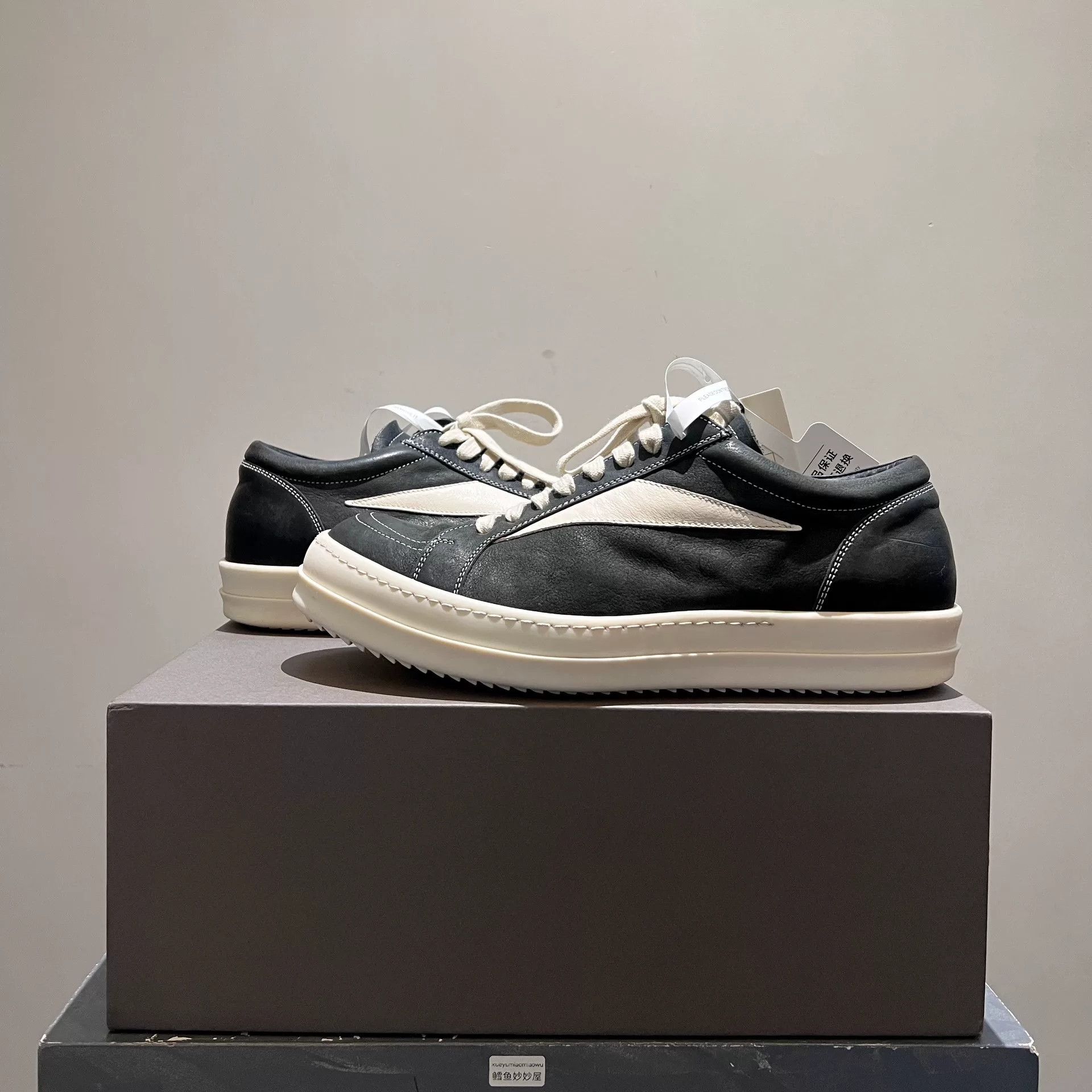 Rick Owens Rick Owens RO Vans Low Top Sneakers Size US 10 / EU 43 - 3 Thumbnail
