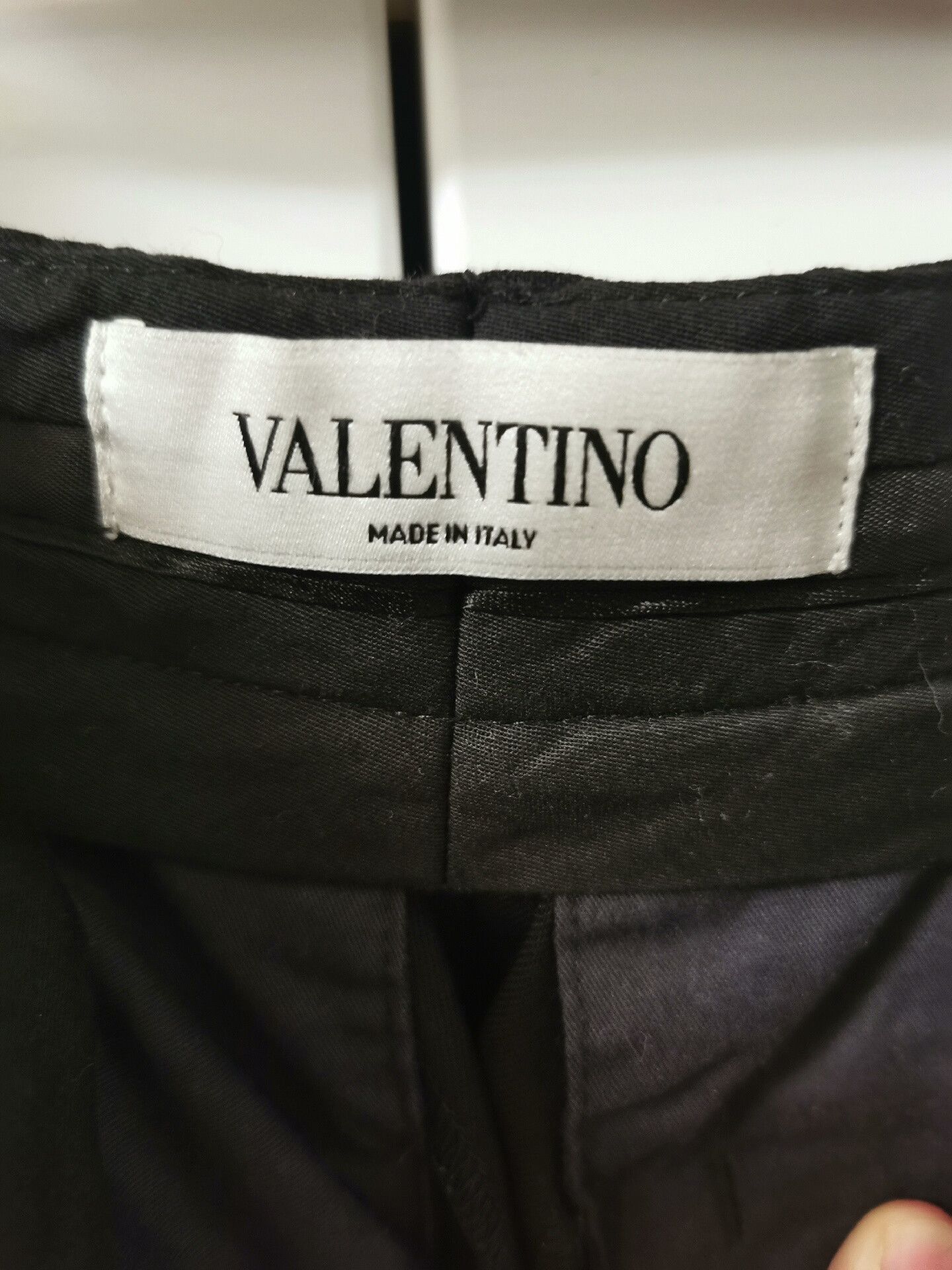 Valentino Valentino Black Wool Trousers Size 44 Size US 28 / EU 44 - 3 Thumbnail