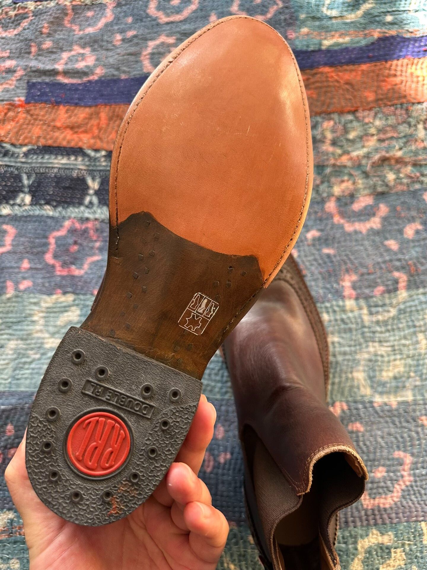 RRL Ralph Lauren RRL Chelsea Boot with Western Detailing Size US 10 / EU 43 - 4 Thumbnail