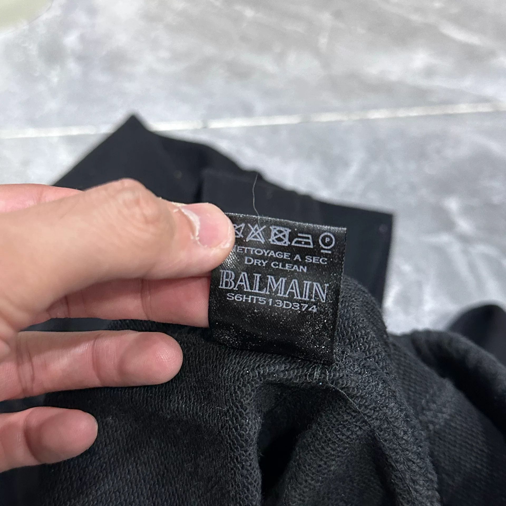 Balmain Balmain Black Wide-Pocket Trousers Size US 32 / EU 48 - 4 Thumbnail