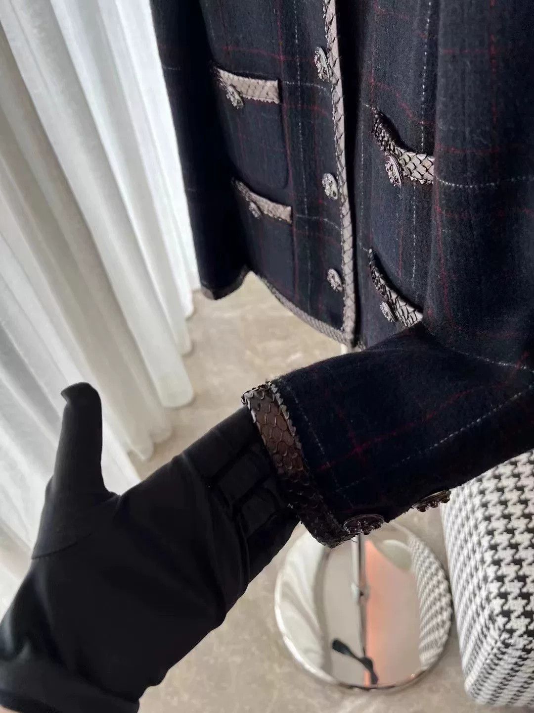 Chanel Chanel Cashmere Wool Jacket with Four Pockets Size S / US 4 / IT 40 - 5 Thumbnail
